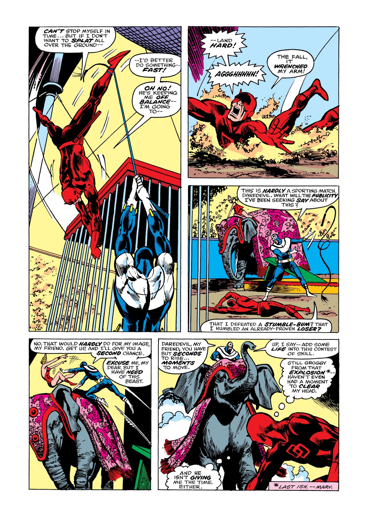 Read online Marvel Masterworks: Daredevil comic -  Issue # TPB 12 - 42