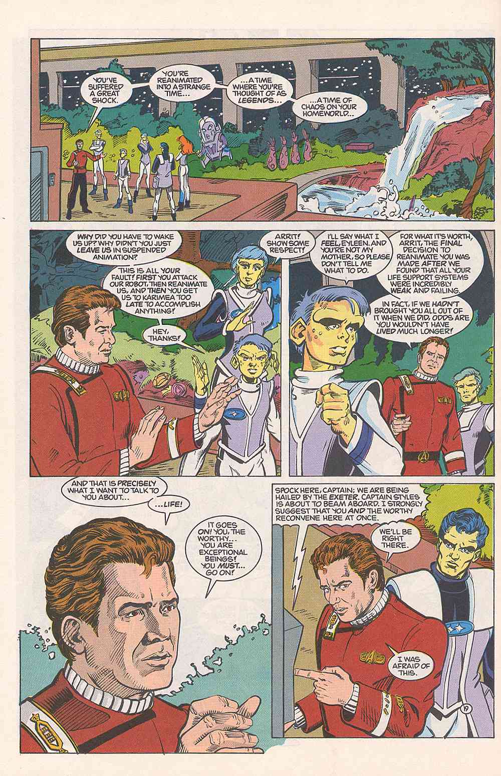 Read online Star Trek (1989) comic -  Issue #15 - 19