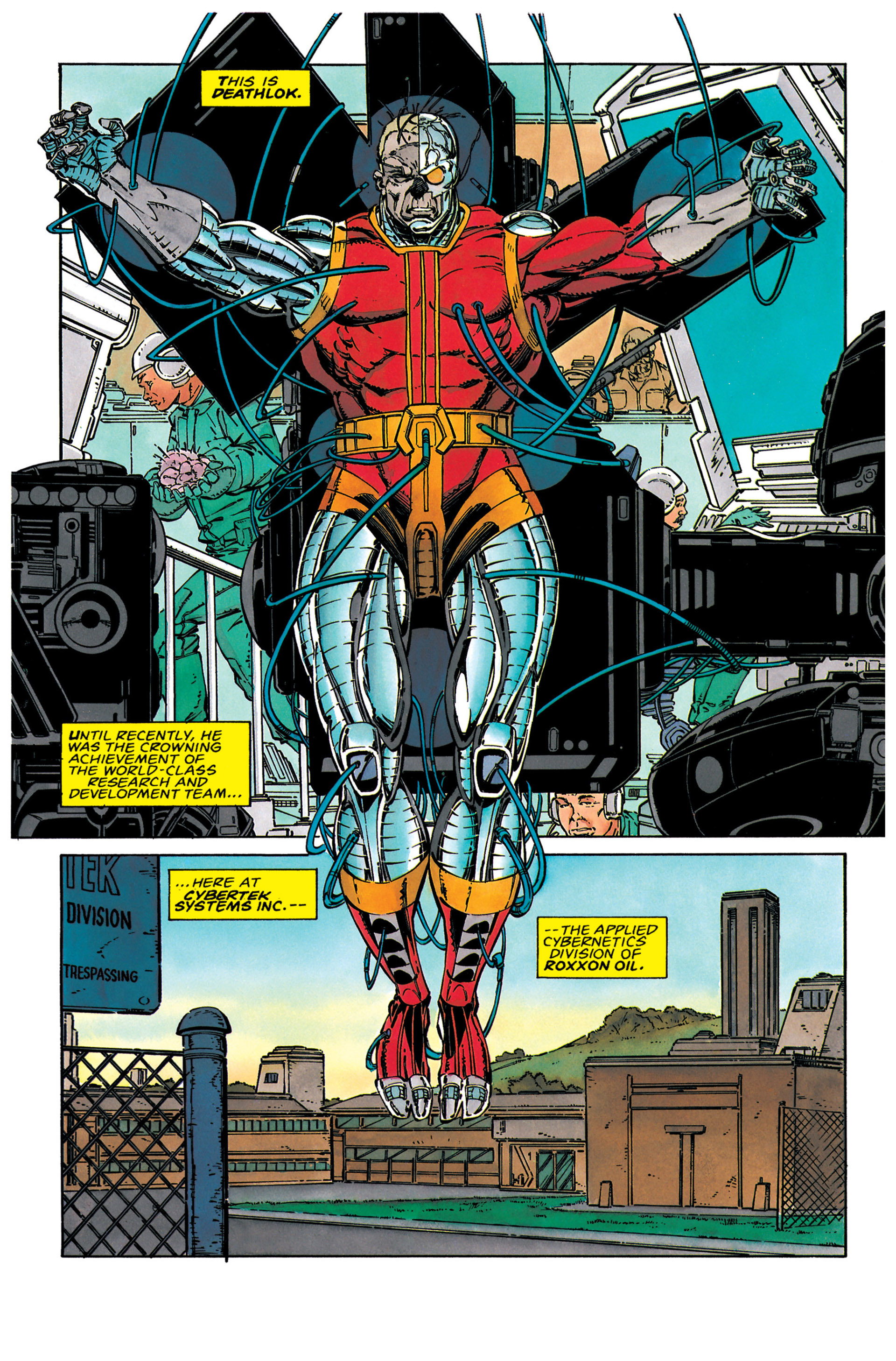 Read online Deathlok (1990) comic -  Issue #1 - 4