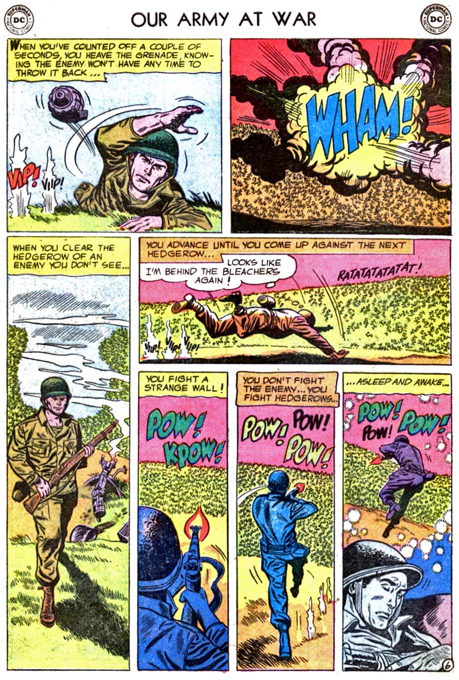 Read online Our Army at War (1952) comic -  Issue #42 - 8