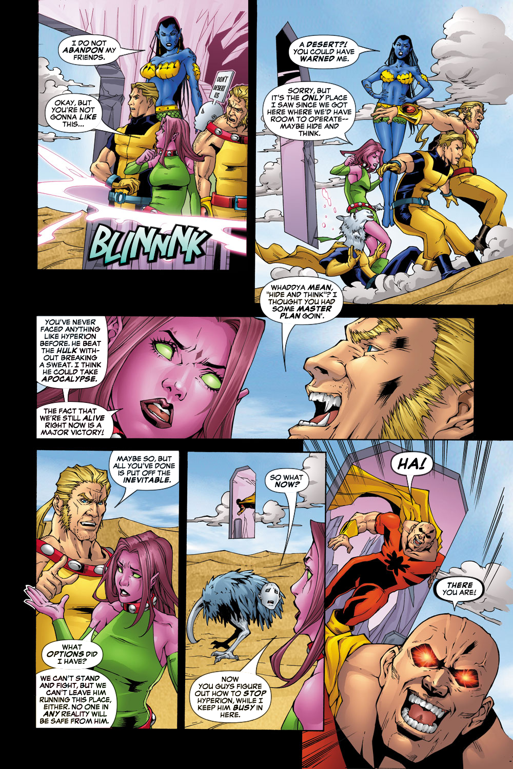Read online Exiles (2001) comic -  Issue #63 - 8