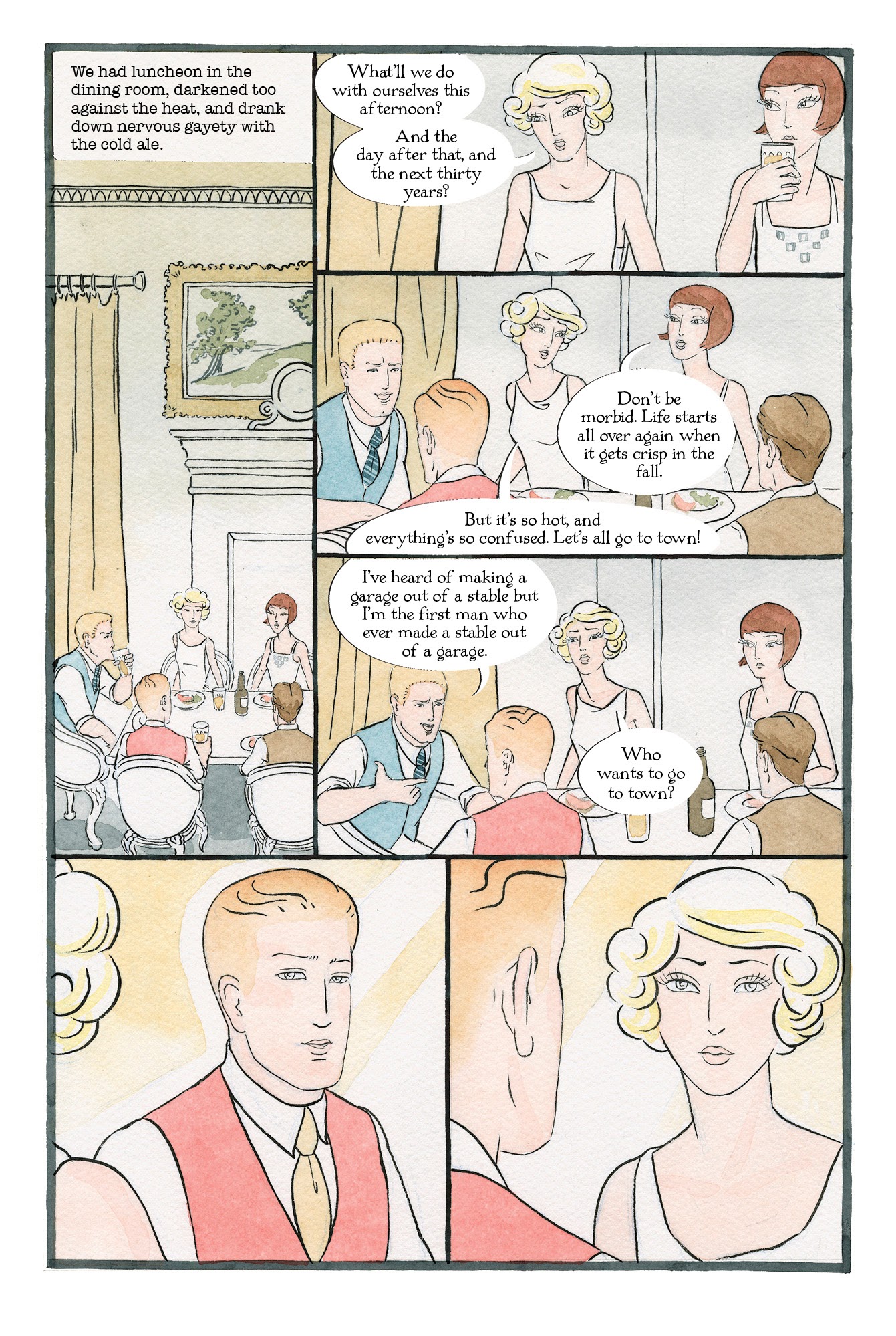 Read online The Great Gatsby: The Graphic Novel comic -  Issue # TPB (Part 2) - 45