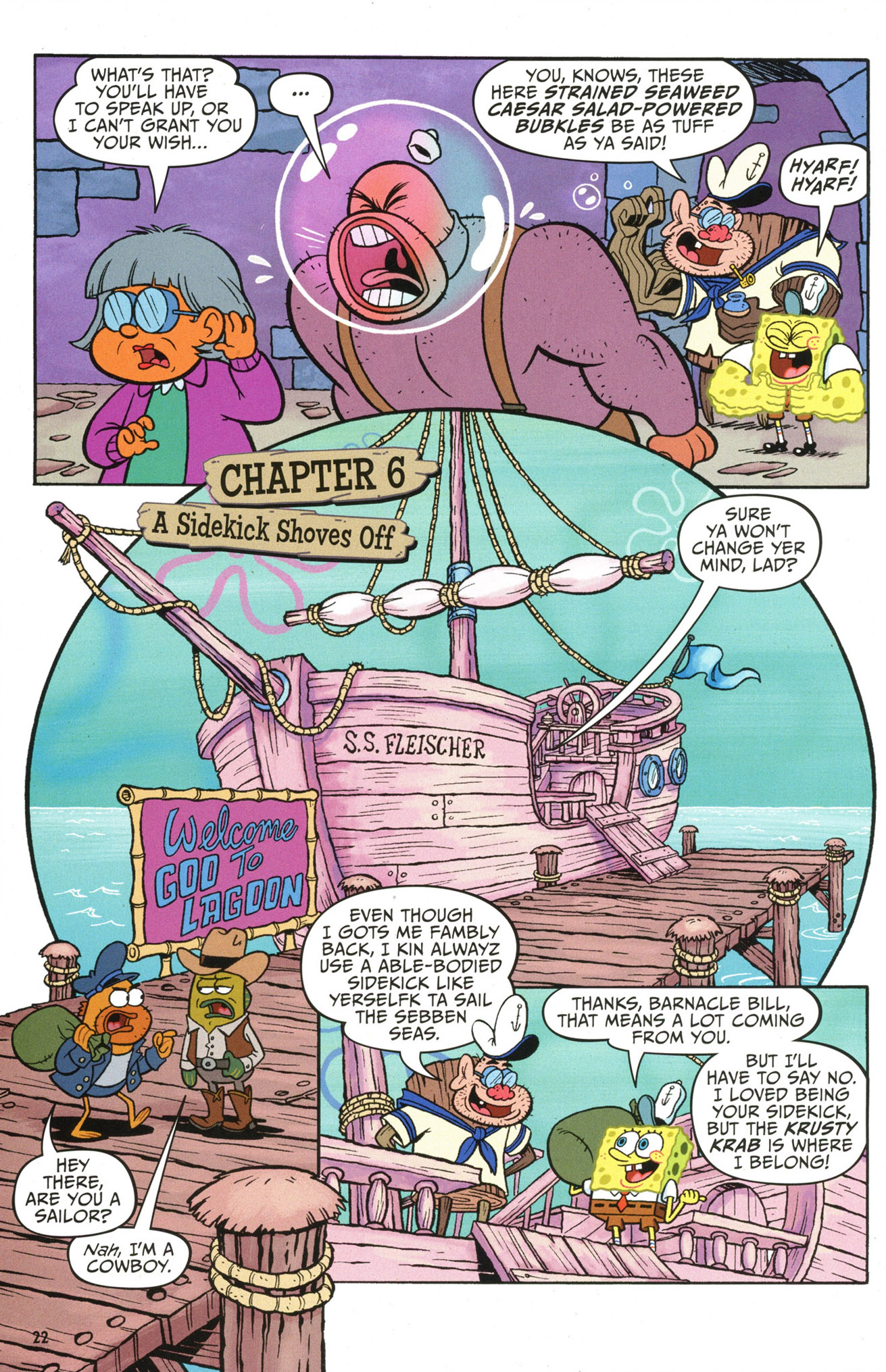 Read online SpongeBob Comics comic -  Issue #56 - 24