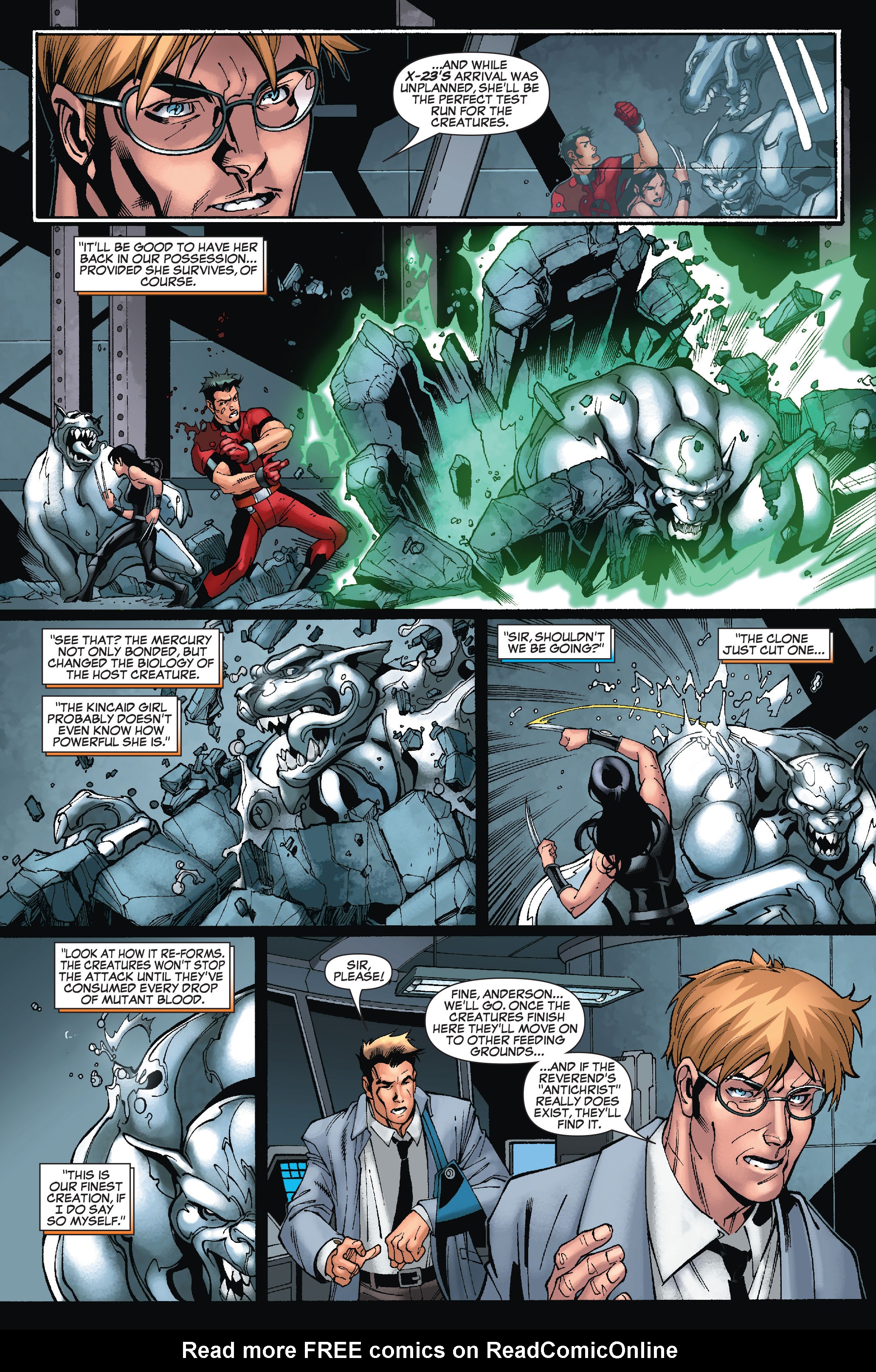 Read online New X-Men (2004) comic -  Issue #36 - 10
