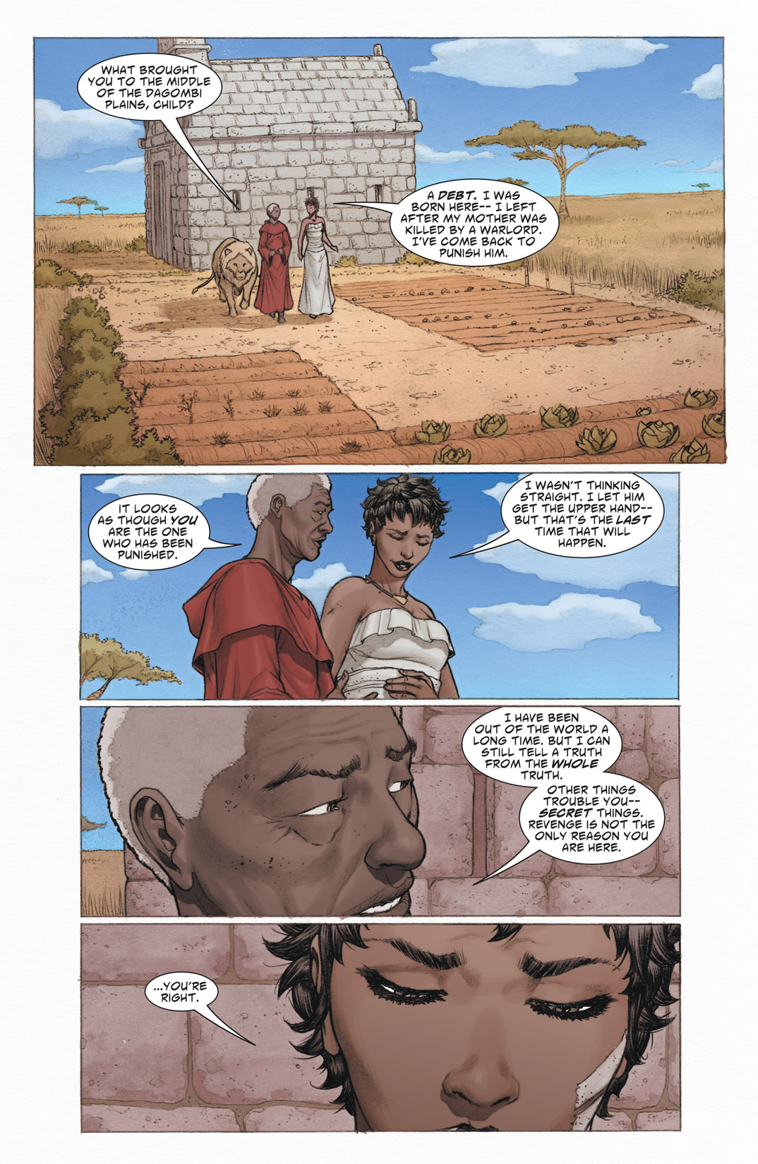 Read online Vixen: Return of the Lion comic -  Issue #3 - 10