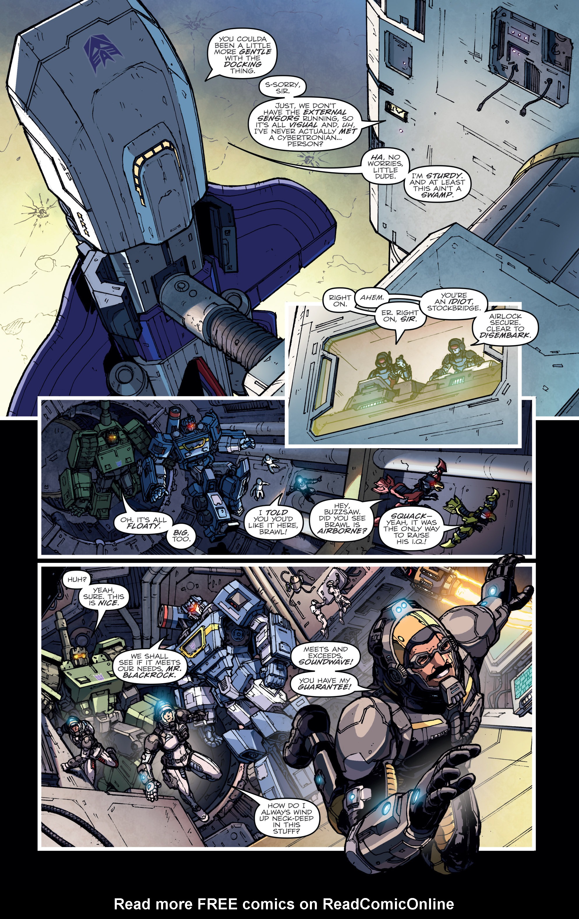Read online The Transformers (2014) comic -  Issue #43 - 9