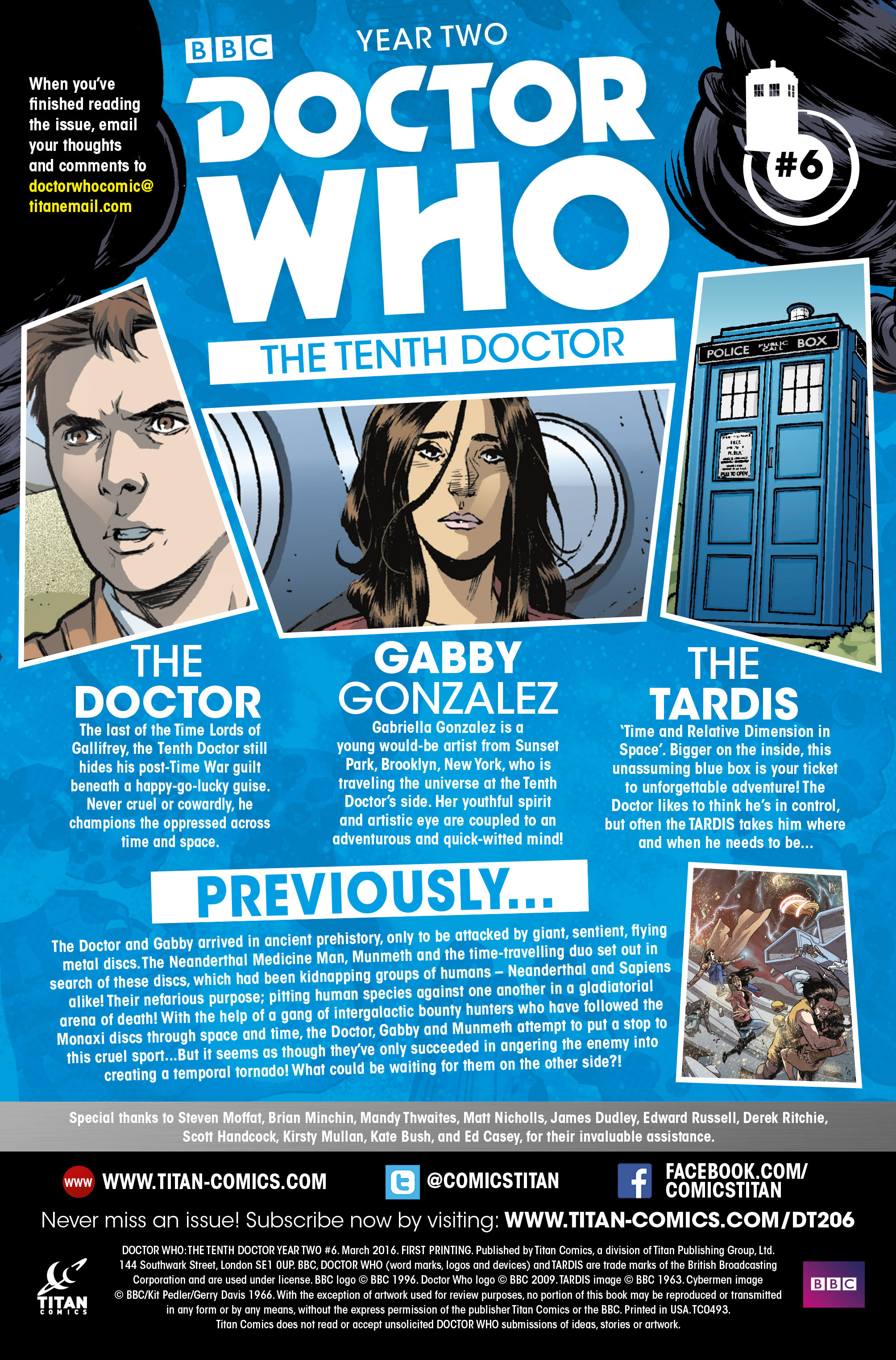 Read online Doctor Who: The Tenth Doctor Year Two comic -  Issue #6 - 4