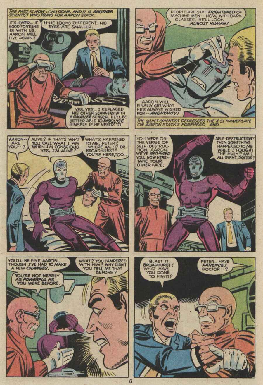 Read online Machine Man (1978) comic -  Issue #10 - 6