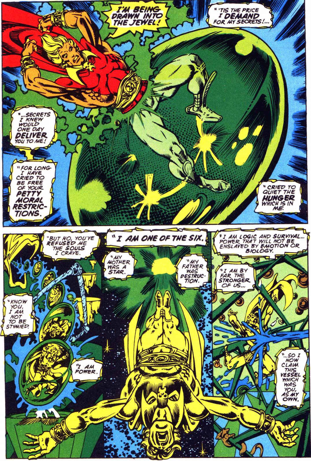 Read online Warlock (1982) comic -  Issue #5 - 10