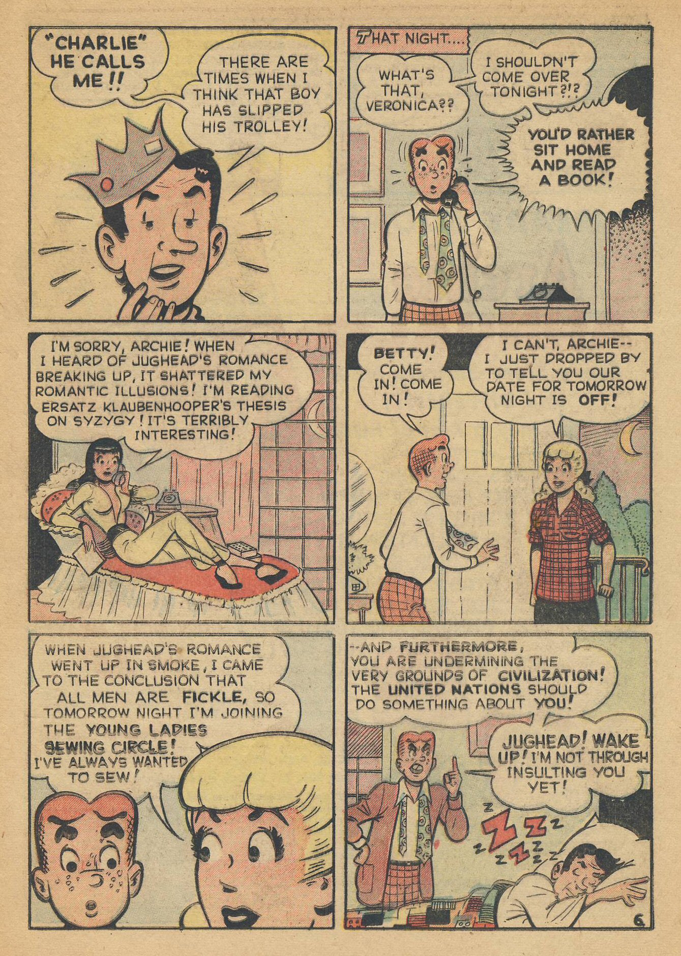 Read online Archie Comics comic -  Issue #051 - 16