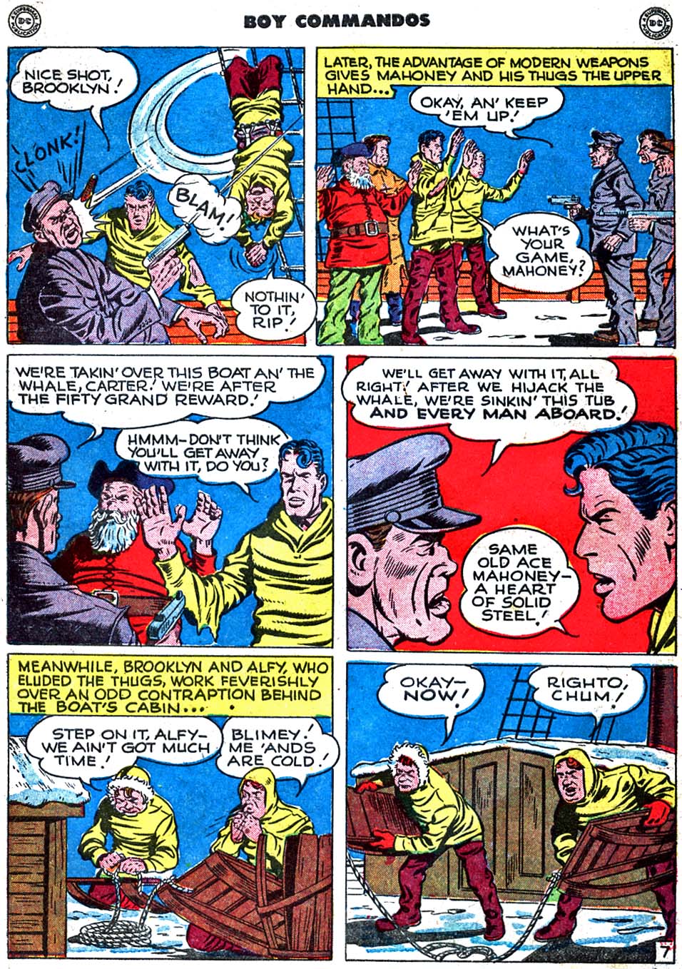 Read online Boy Commandos comic -  Issue #18 - 9