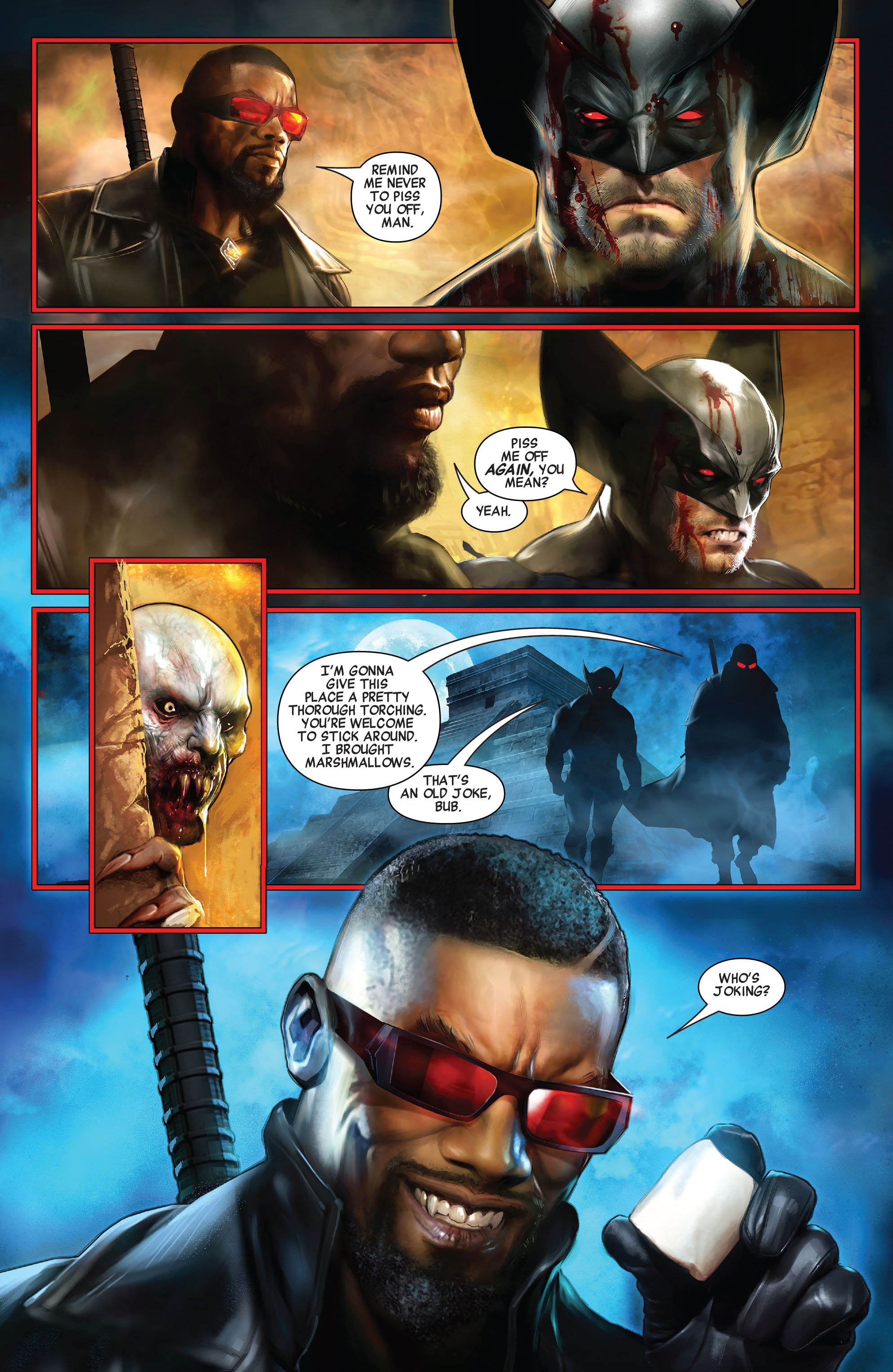 Read online Blade by Marc Guggenheim: The Complete Collection comic -  Issue # TPB (Part 3) - 87