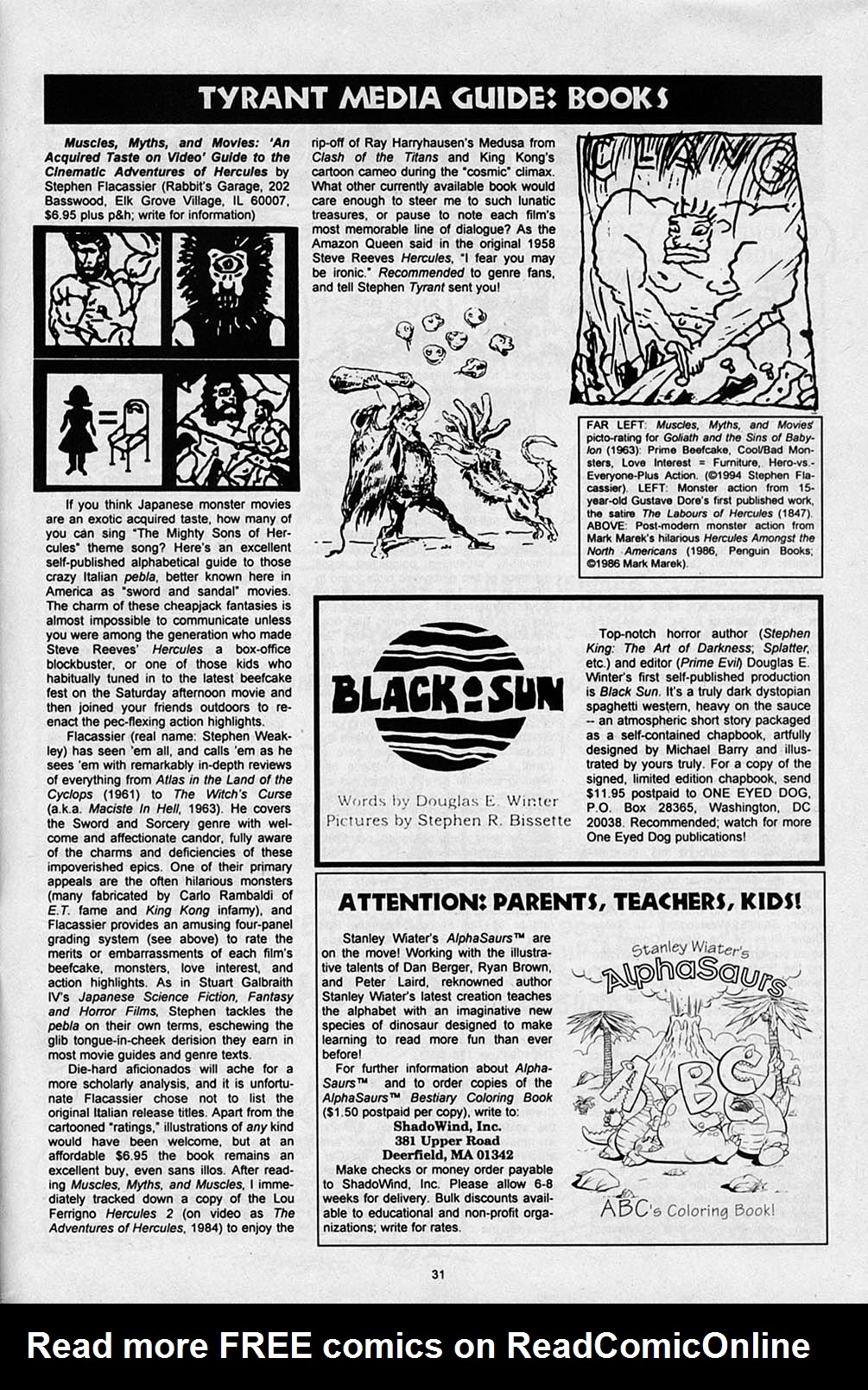 Read online S.R. Bissette's Tyrant comic -  Issue #2 - 33