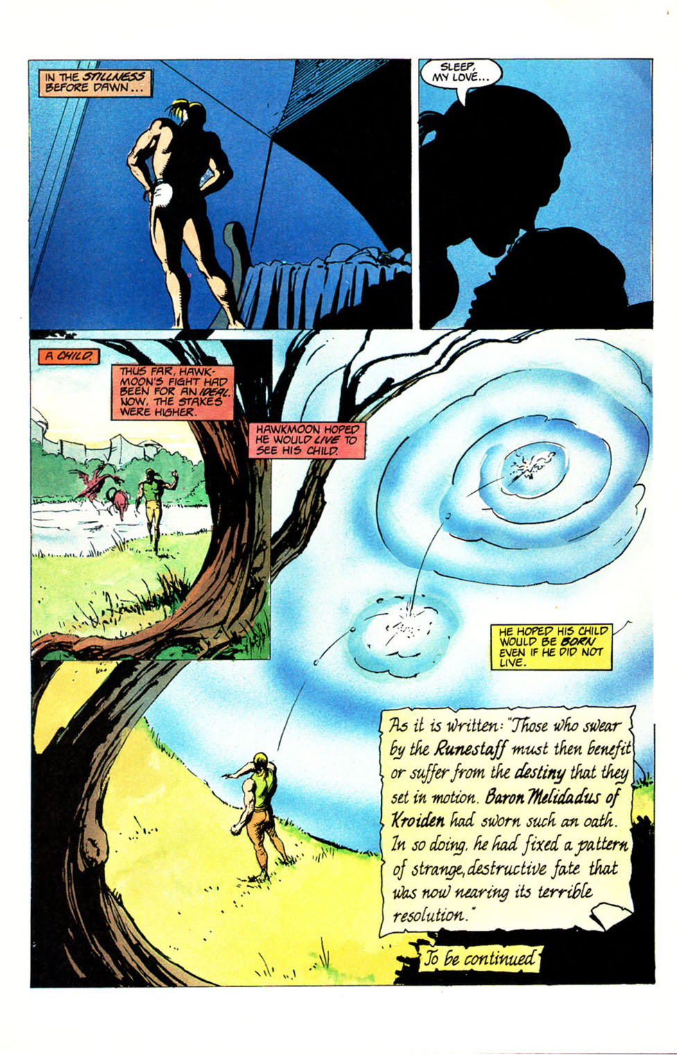 Read online Hawkmoon: The Runestaff comic -  Issue #2 - 29
