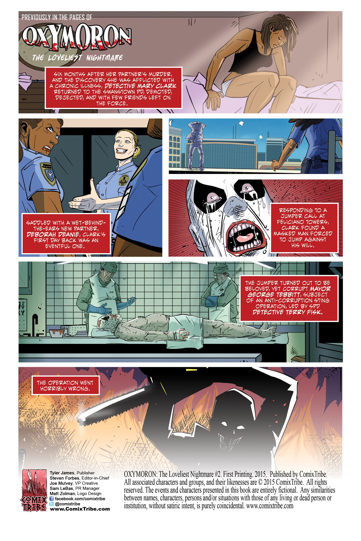 Read online Oxymoron: The Loveliest Nightmare comic -  Issue #2 - 3