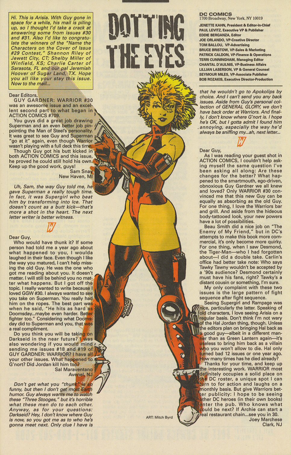 Read online Guy Gardner: Warrior comic -  Issue #36 - 24