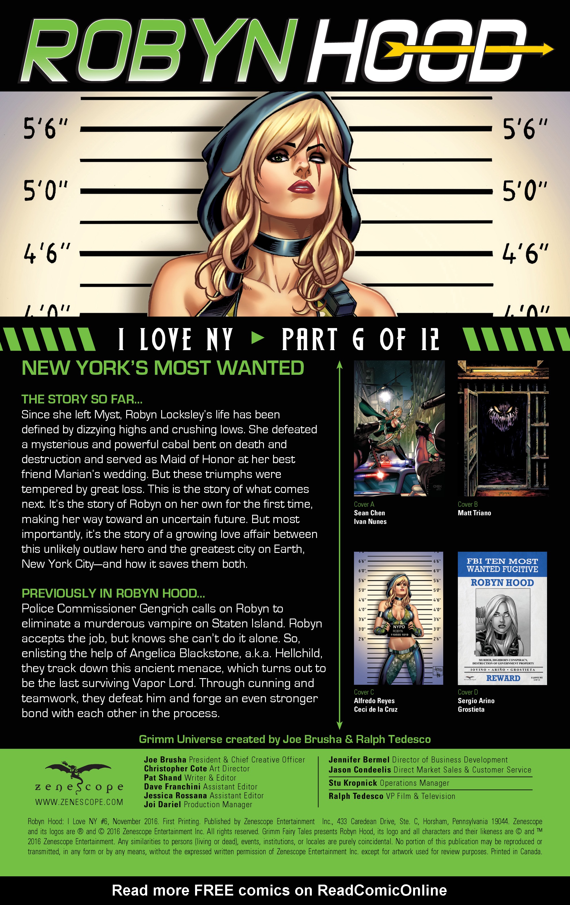 Read online Robyn Hood I Love NY comic -  Issue #6 - 2