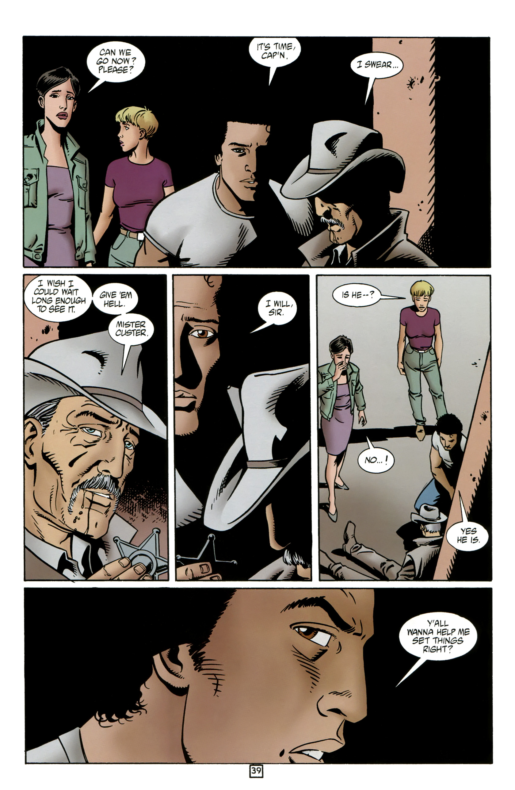 Read online Preacher: Tall in the Saddle comic -  Issue # Full - 41