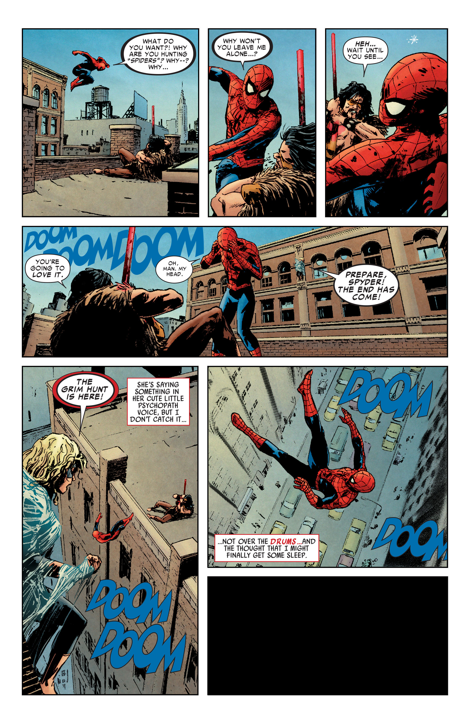 Read online Amazing Spider-Man: Grim Hunt comic -  Issue # TPB (Part 1) - 19