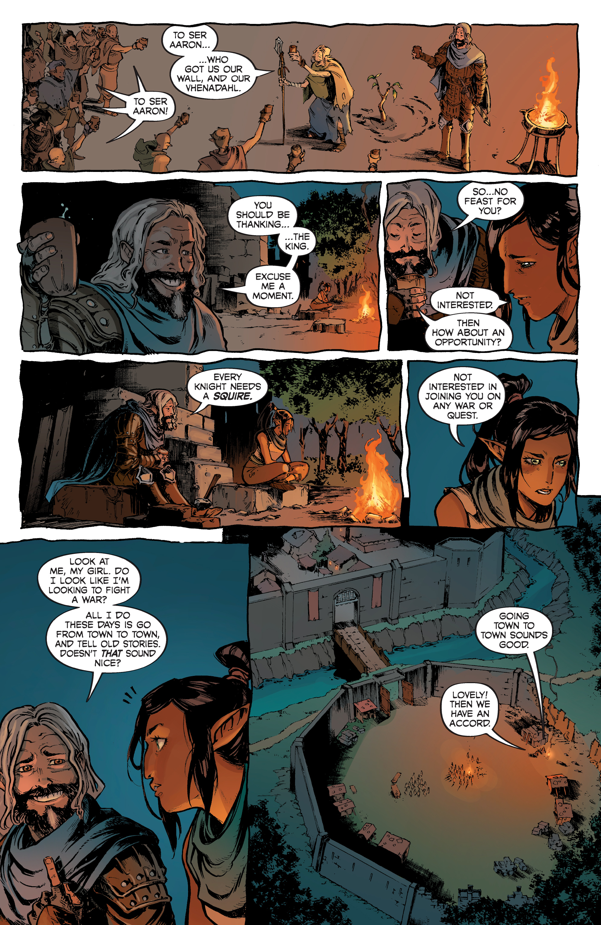 Read online Dragon Age: Knight Errant comic -  Issue #2 - 21