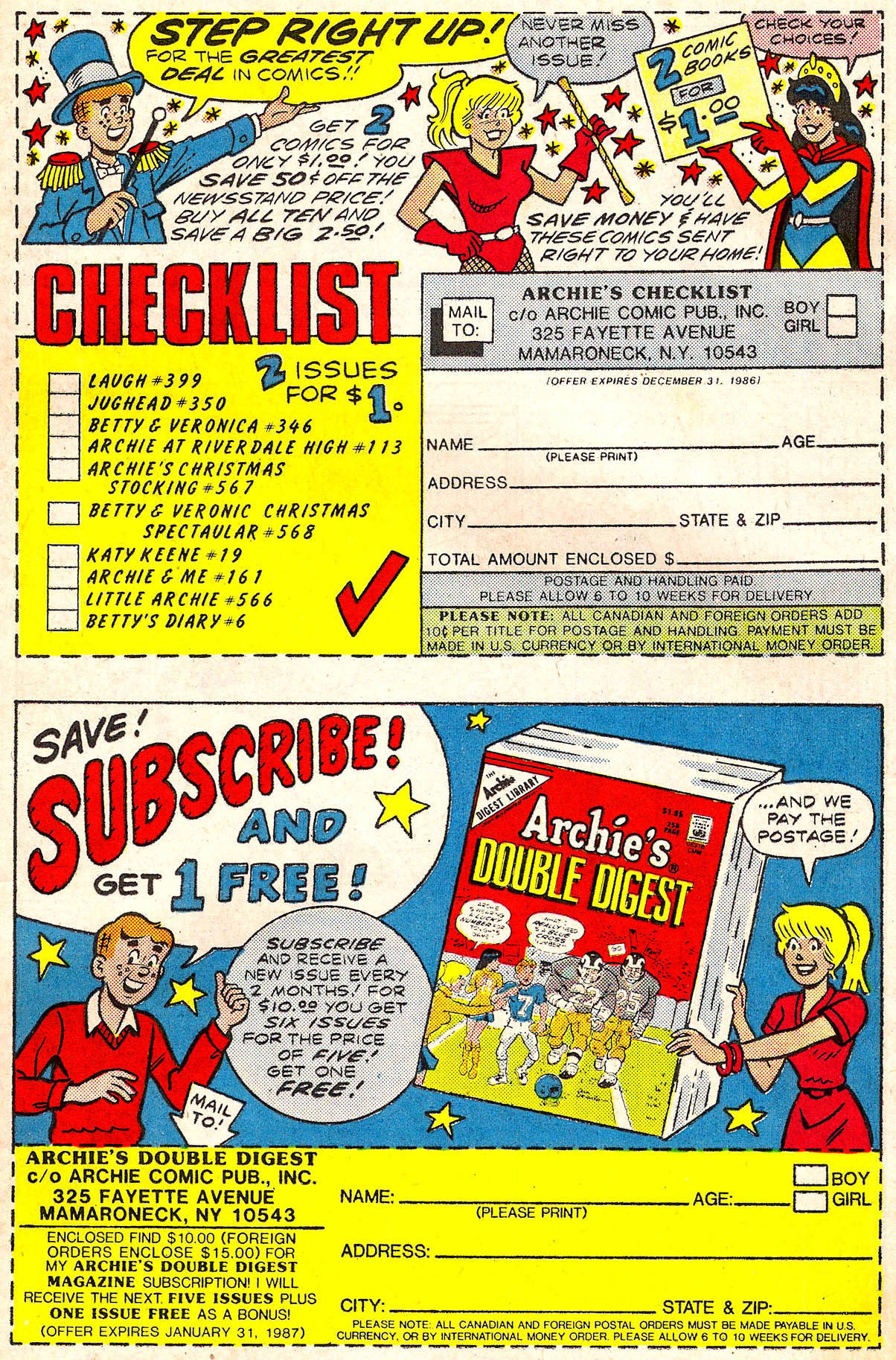 Read online Archie Giant Series Magazine comic -  Issue #567 - 19