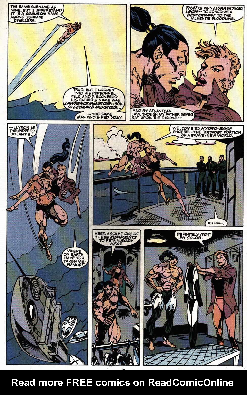 Read online Namor, The Sub-Mariner comic -  Issue #57 - 3