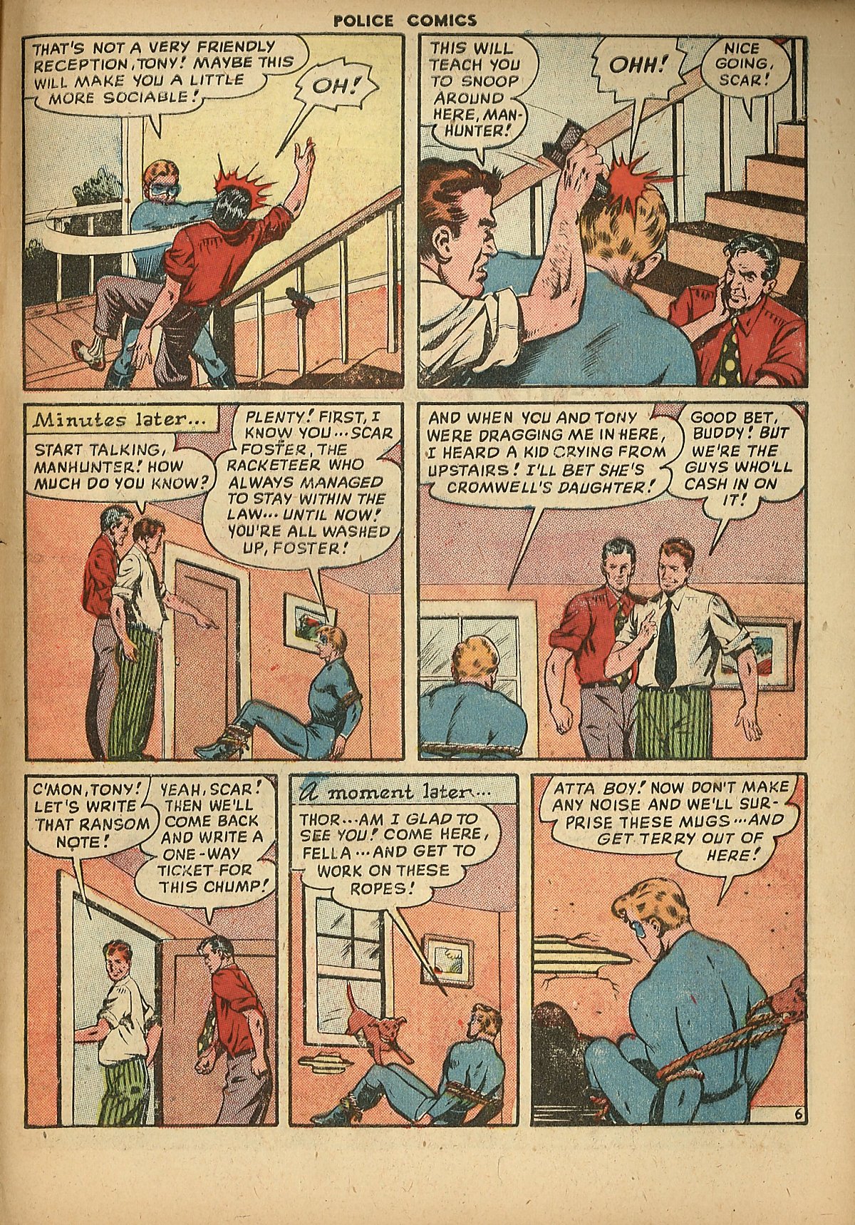 Read online Police Comics comic -  Issue #88 - 47