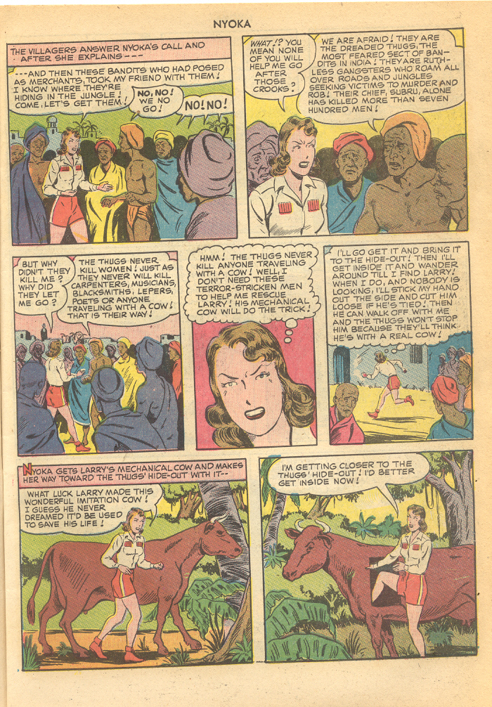 Read online Nyoka the Jungle Girl (1945) comic -  Issue #49 - 7