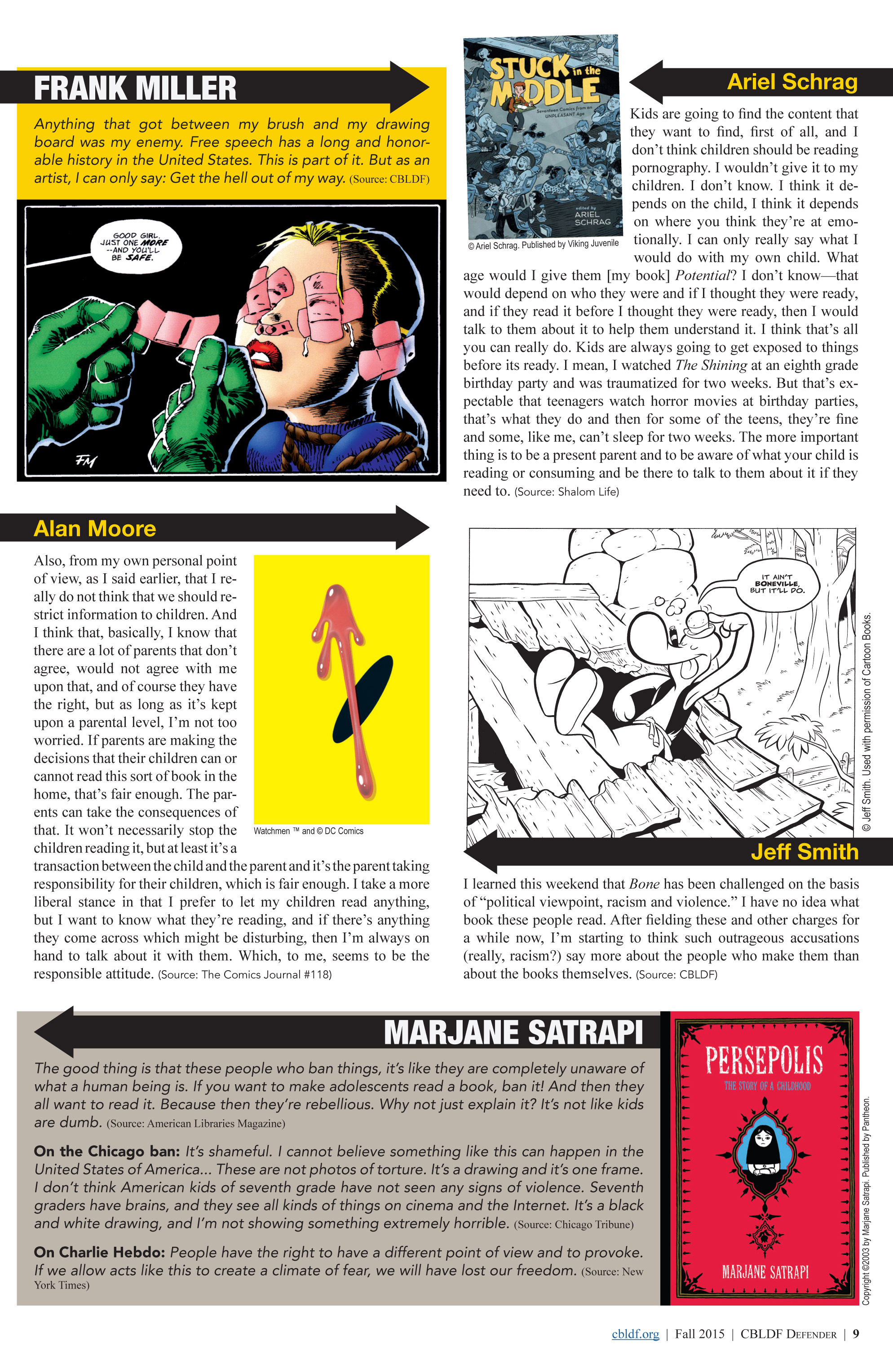 Read online CBLDF Defender comic -  Issue #3 - 9