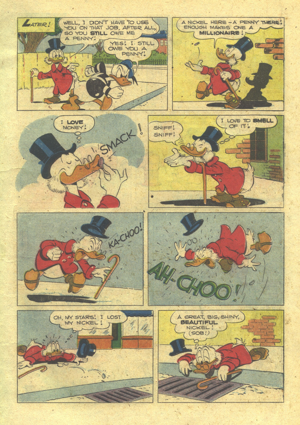 Read online Walt Disney's Comics and Stories comic -  Issue #124 - 7