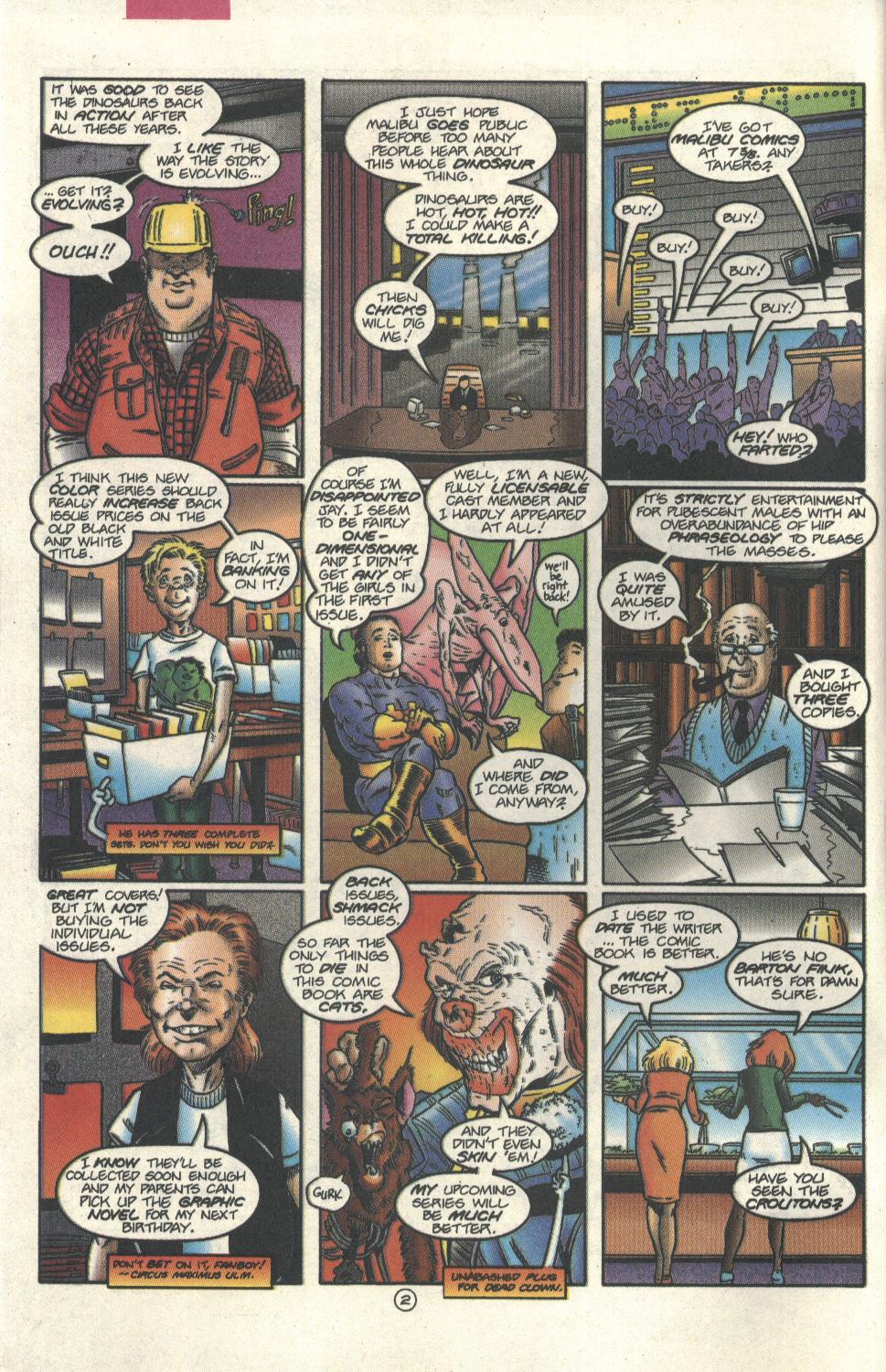 Read online Dinosaurs For Hire comic -  Issue #2 - 4