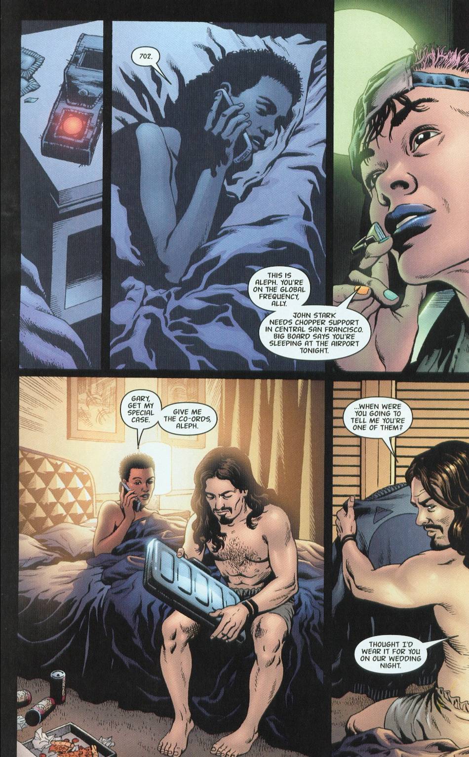 Read online Global Frequency comic -  Issue #1 - 5