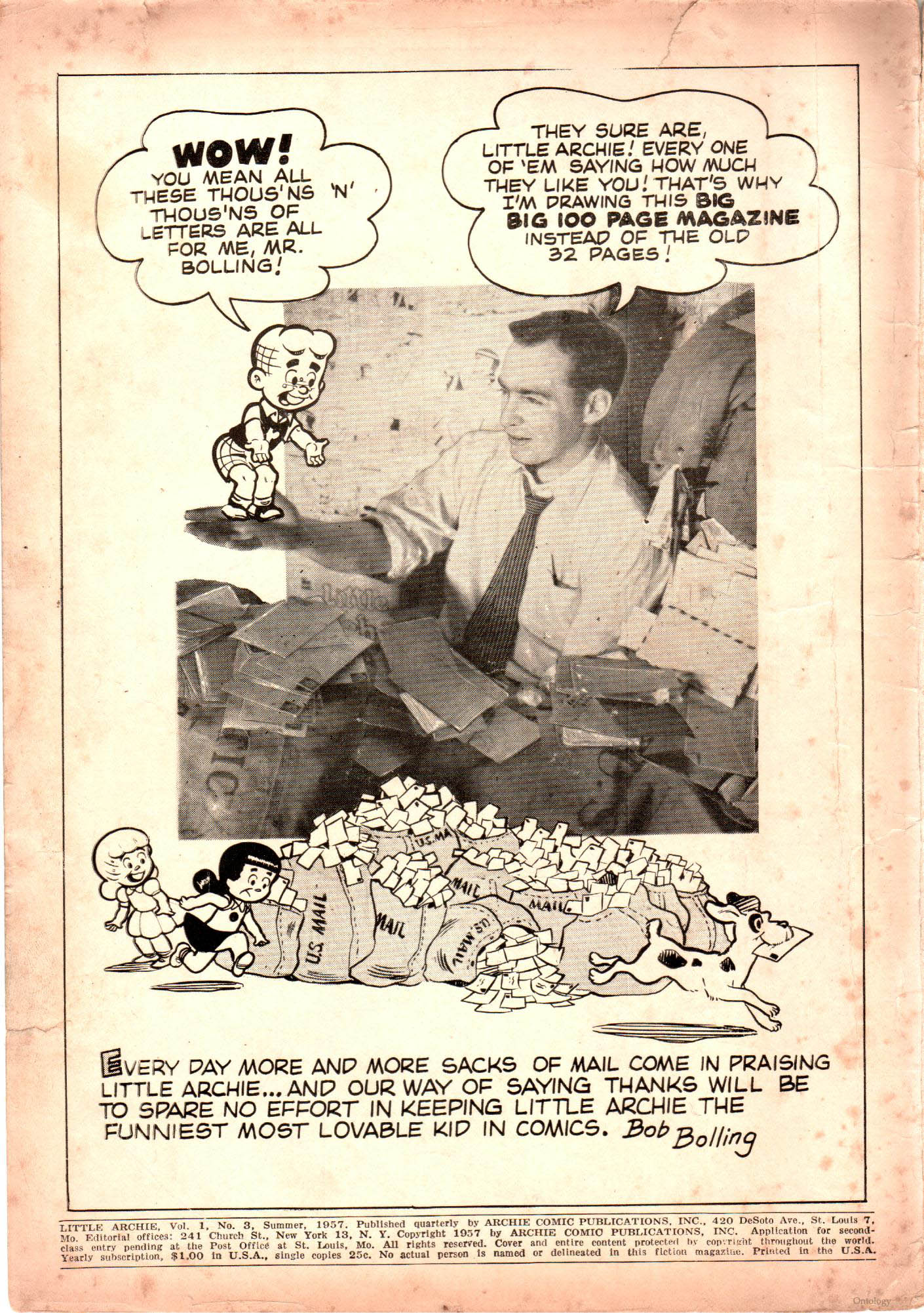 Read online Little Archie (1956) comic -  Issue #3 - 2