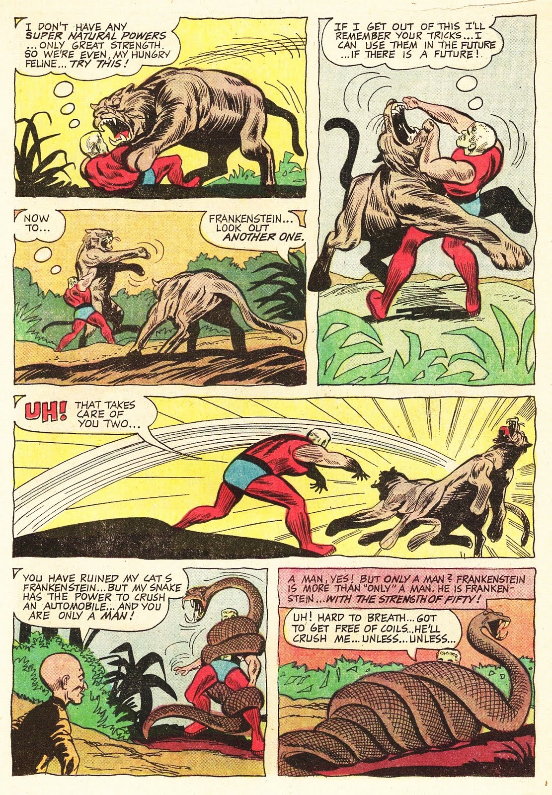 Read online Frankenstein (1964) comic -  Issue #4 - 15