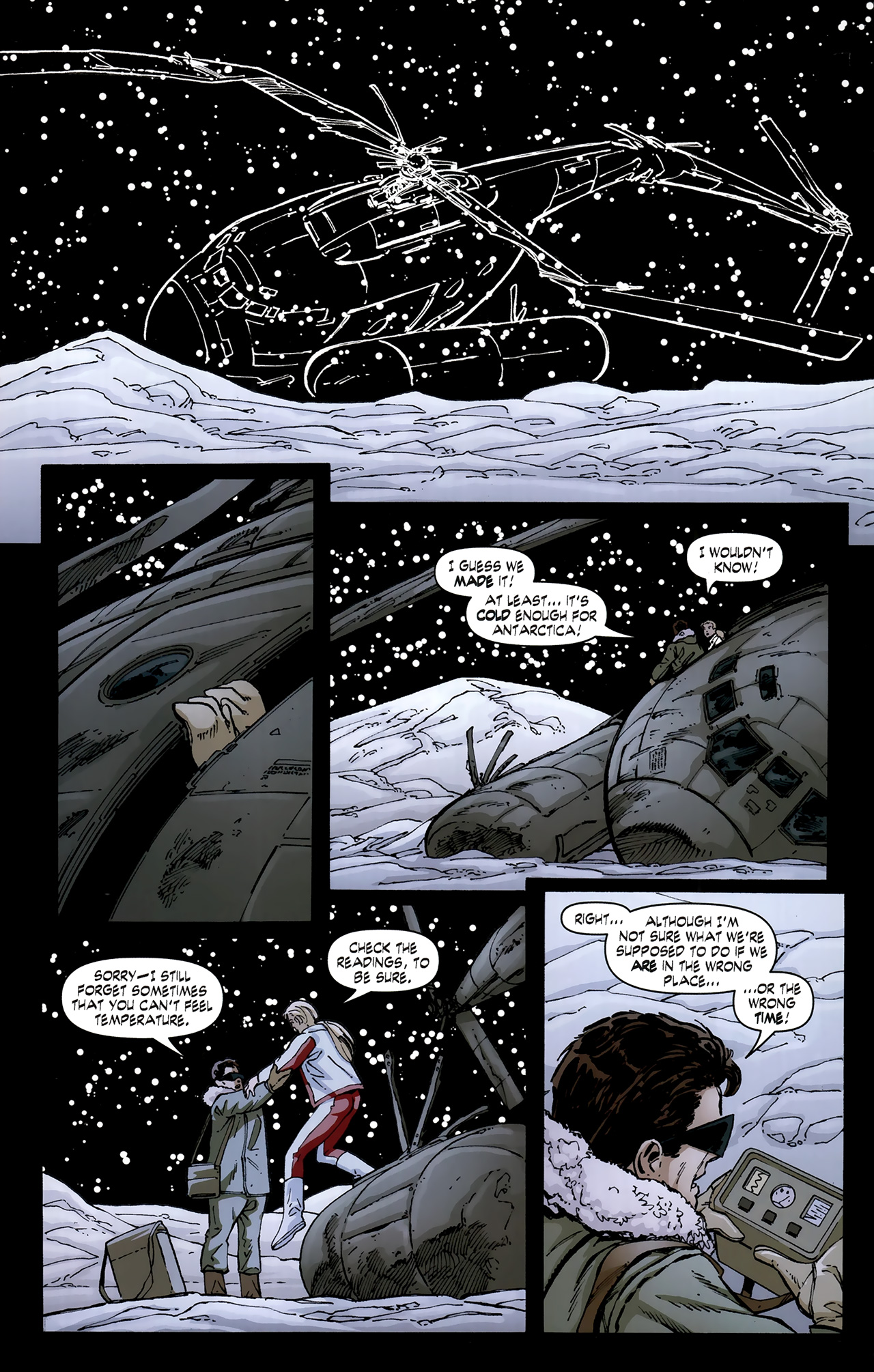 Read online John Byrne's Next Men (2010) comic -  Issue #9 - 21