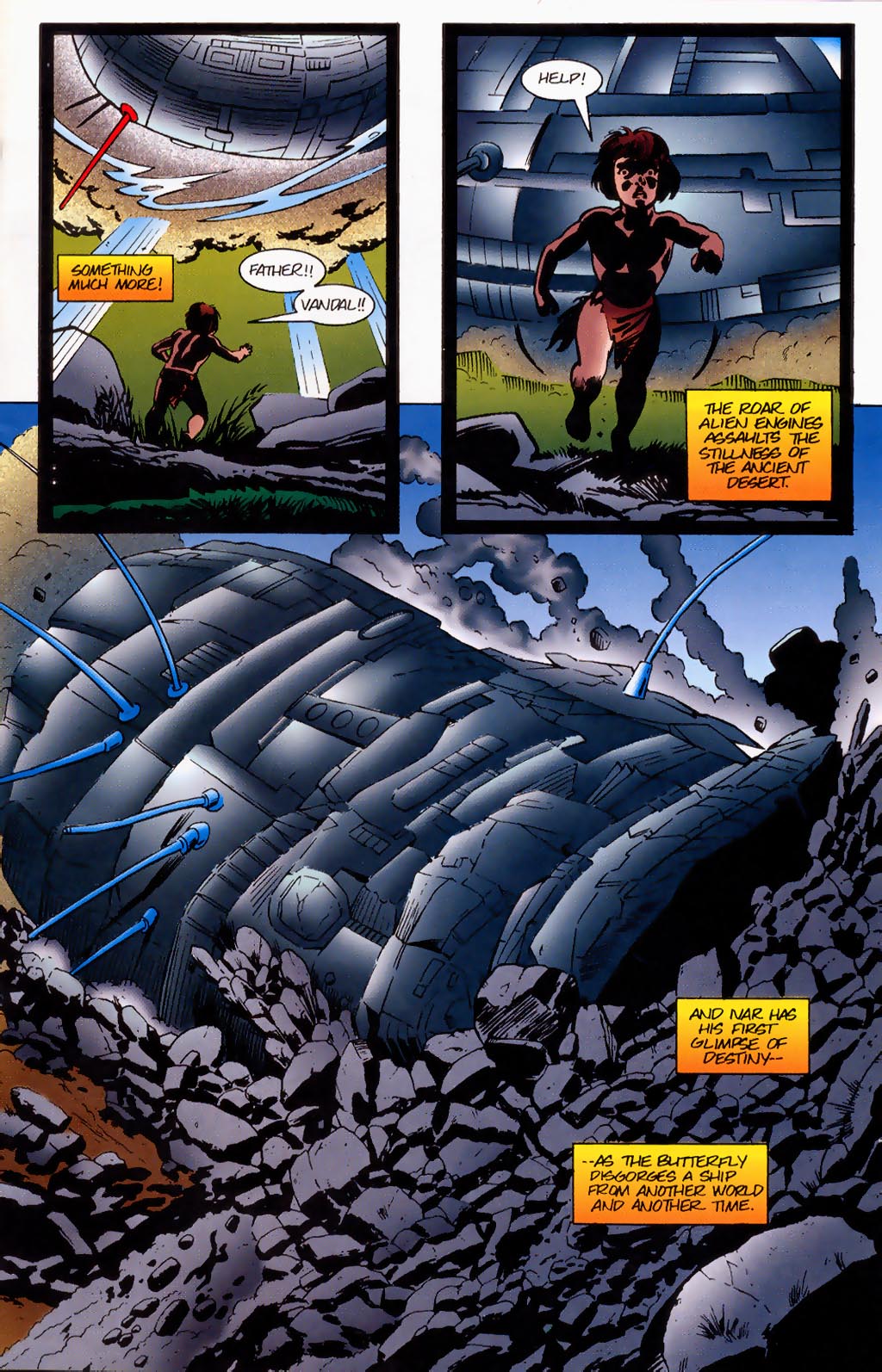 Read online Timewalker comic -  Issue #0 - 9