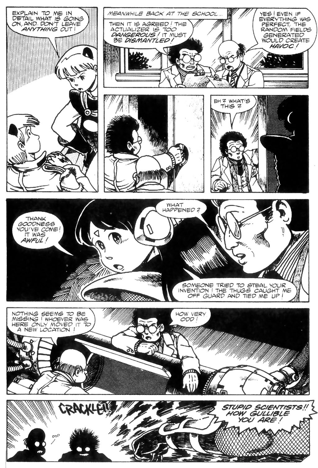 Read online Ninja High School: Beans, Steam & Automobiles comic -  Issue # TPB - 66