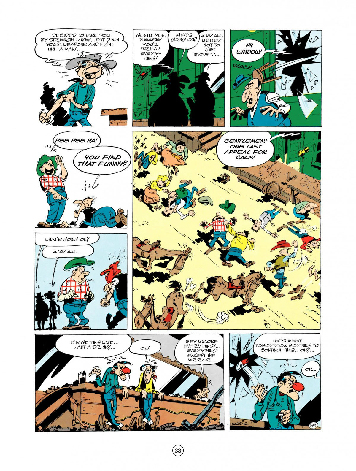 Read online A Lucky Luke Adventure comic -  Issue #28 - 34