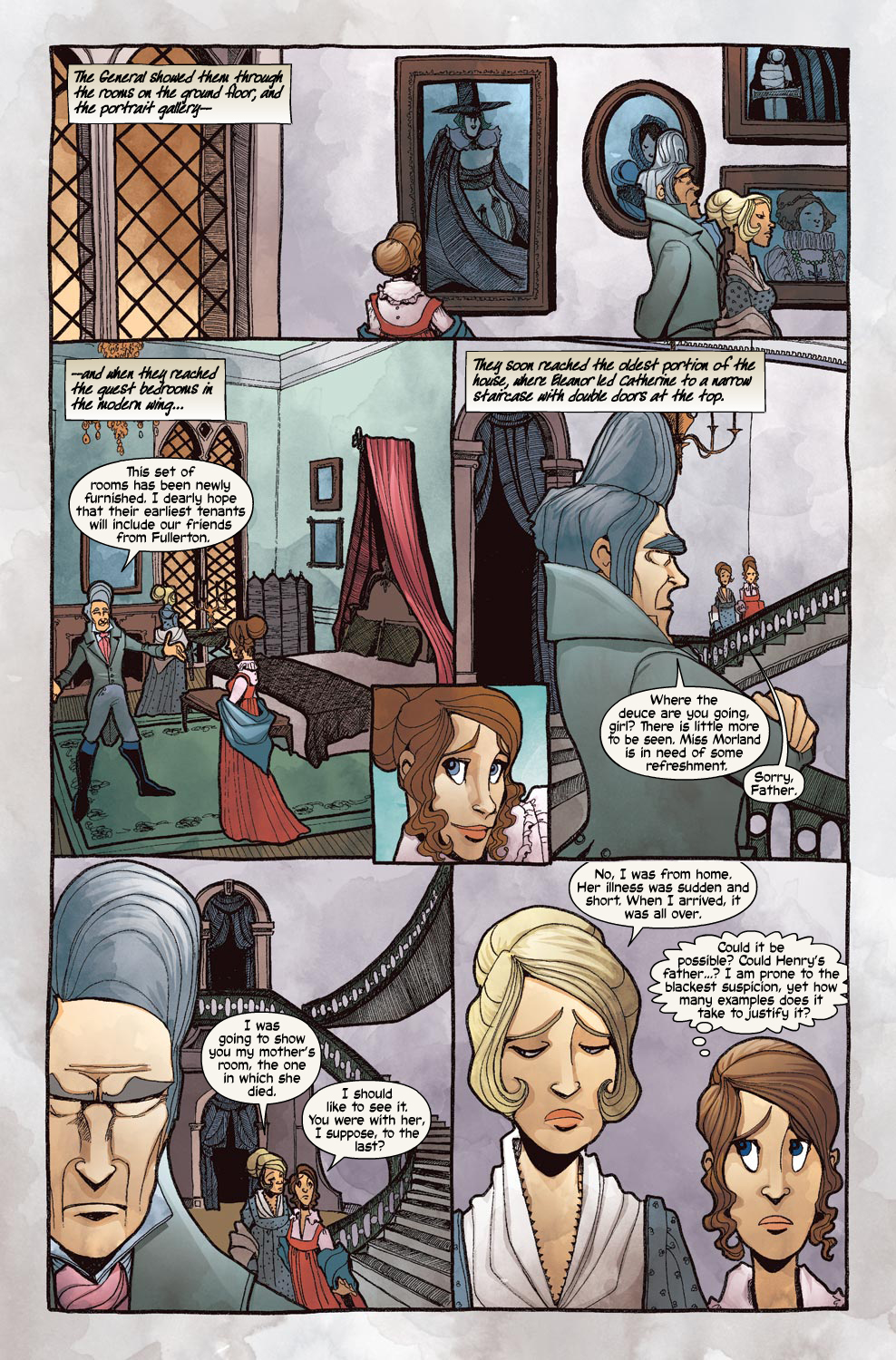 Read online Northanger Abbey comic -  Issue #4 - 15