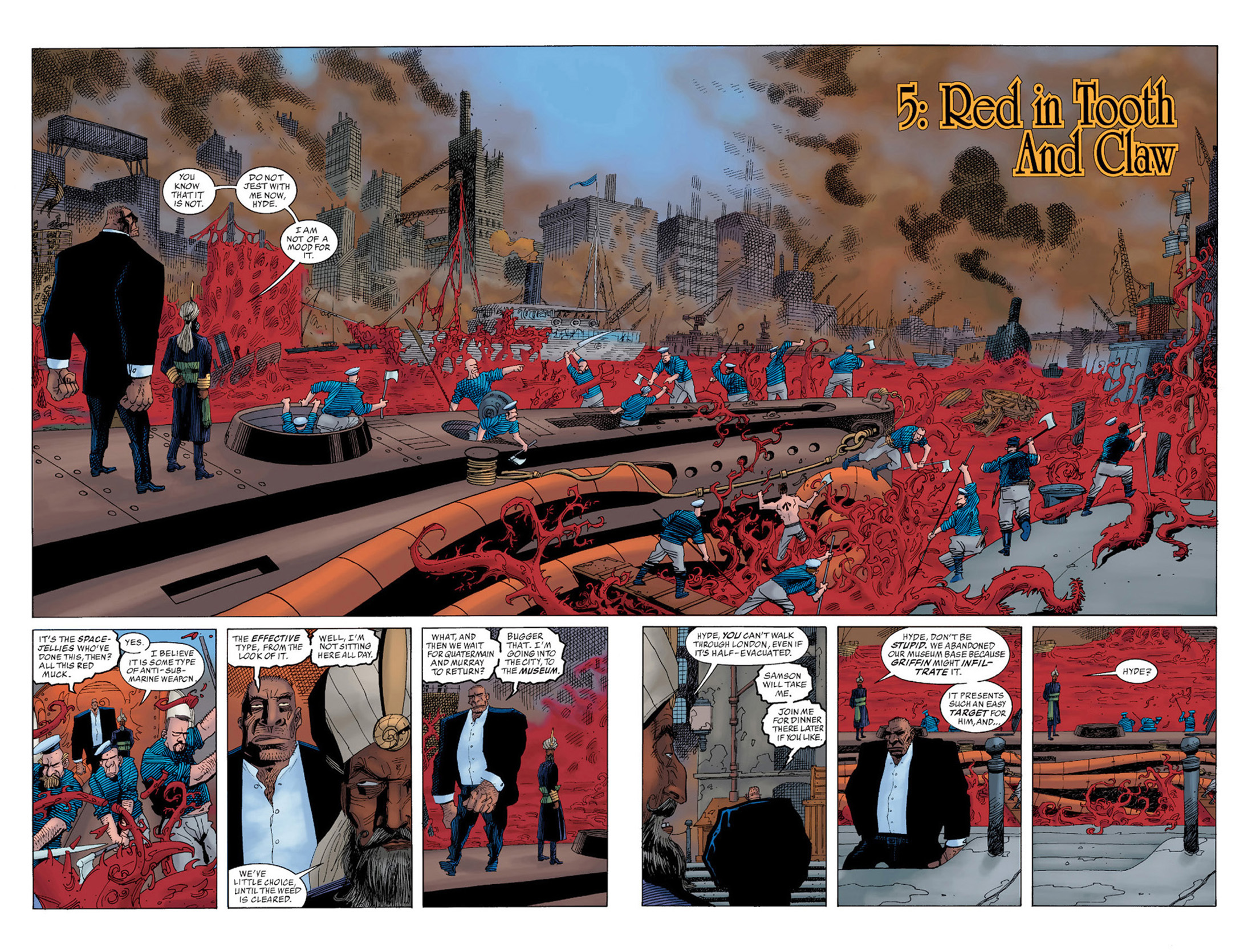 Read online The League of Extraordinary Gentlemen (1999) comic -  Issue # TPB 2 - 100