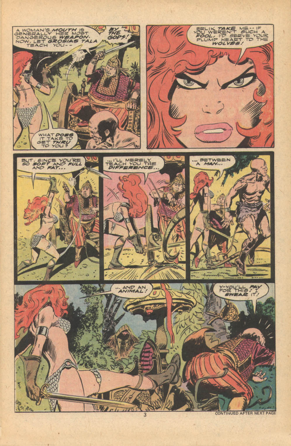 Red Sonja (1977) Issue #3 #3 - English 4