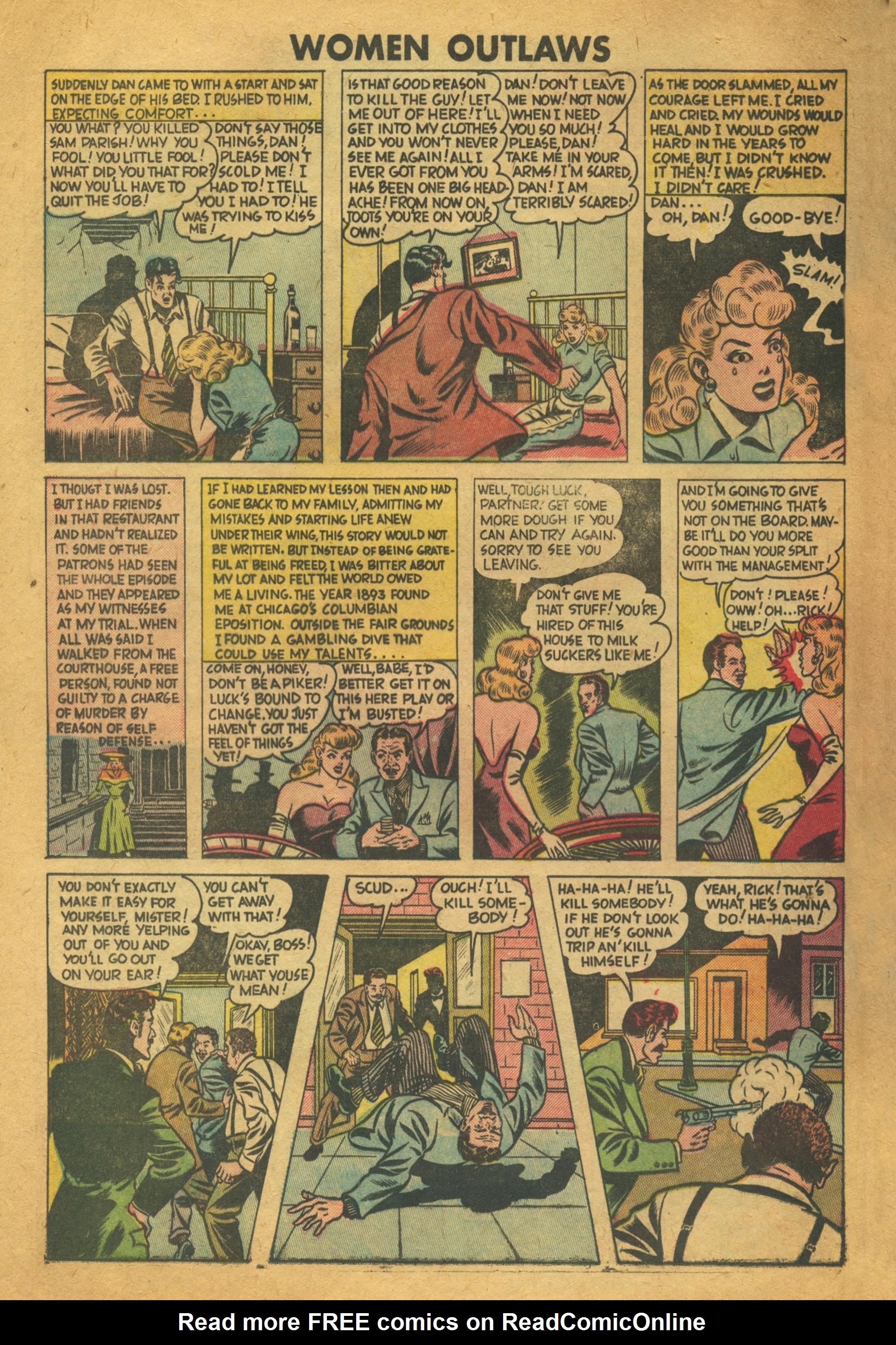 Read online Women Outlaws comic -  Issue #6 - 14