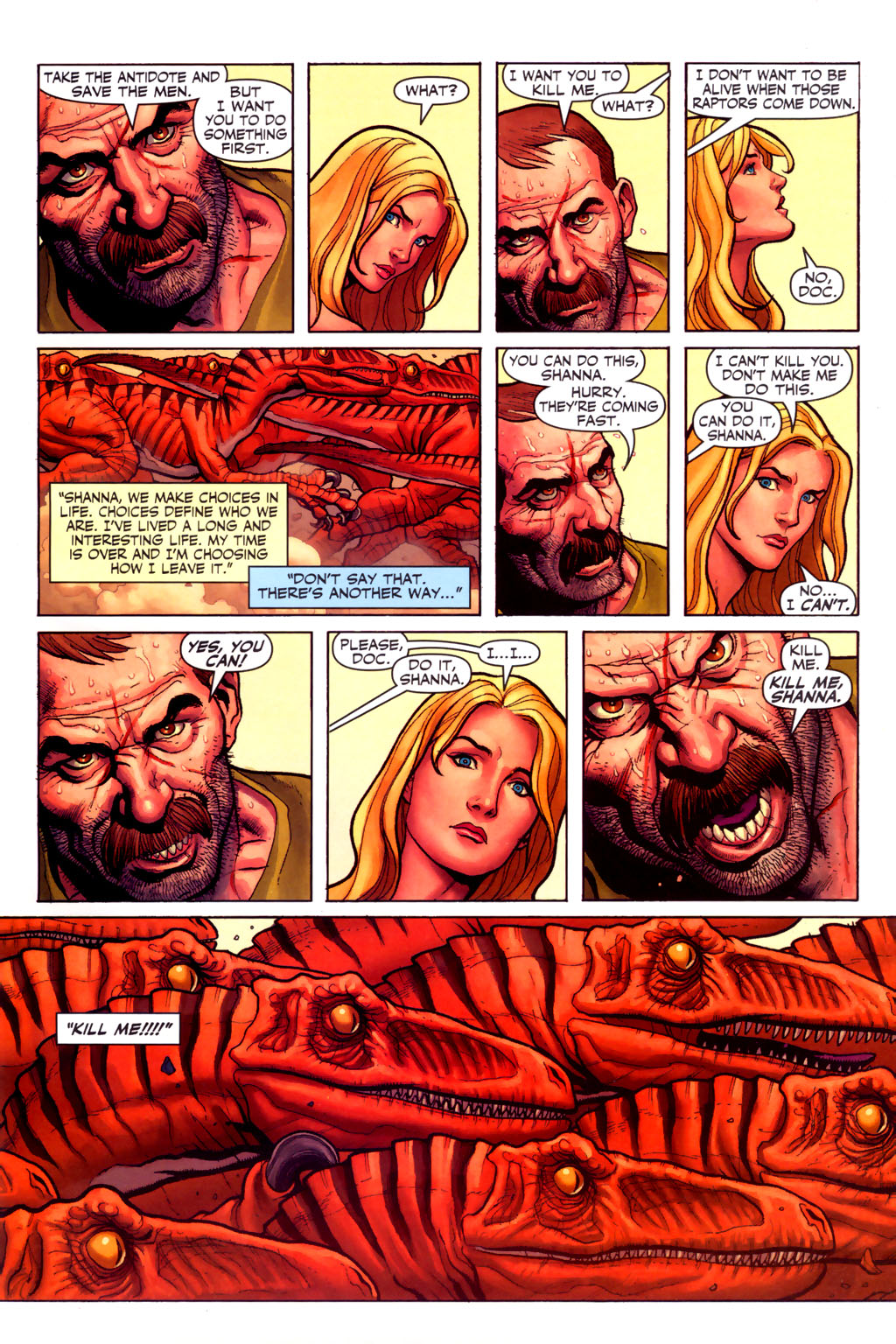 Read online Shanna, the She-Devil (2005) comic -  Issue #6 - 21