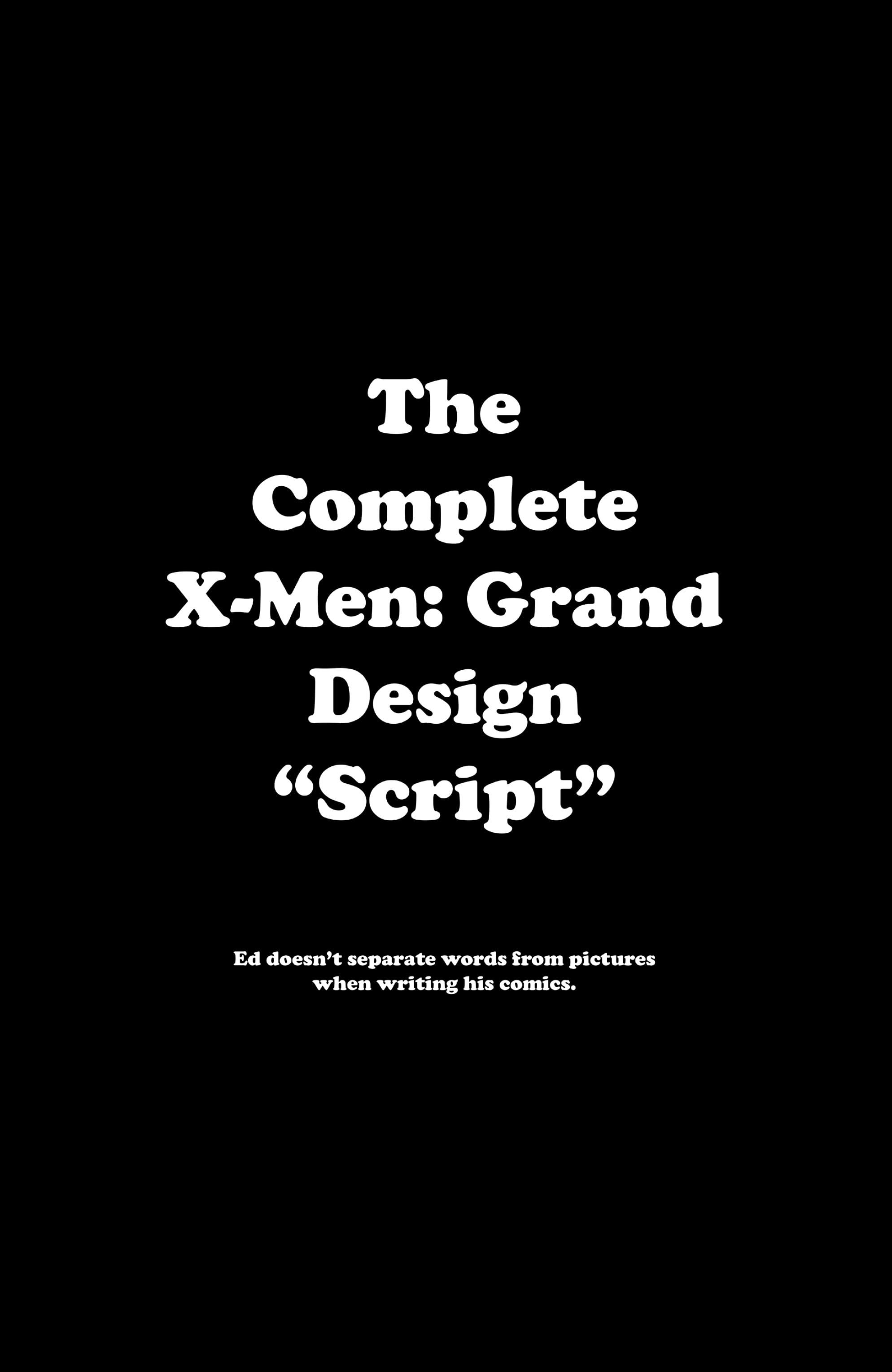 Read online X-Men: Grand Design Omnibus comic -  Issue # TPB (Part 4) - 55