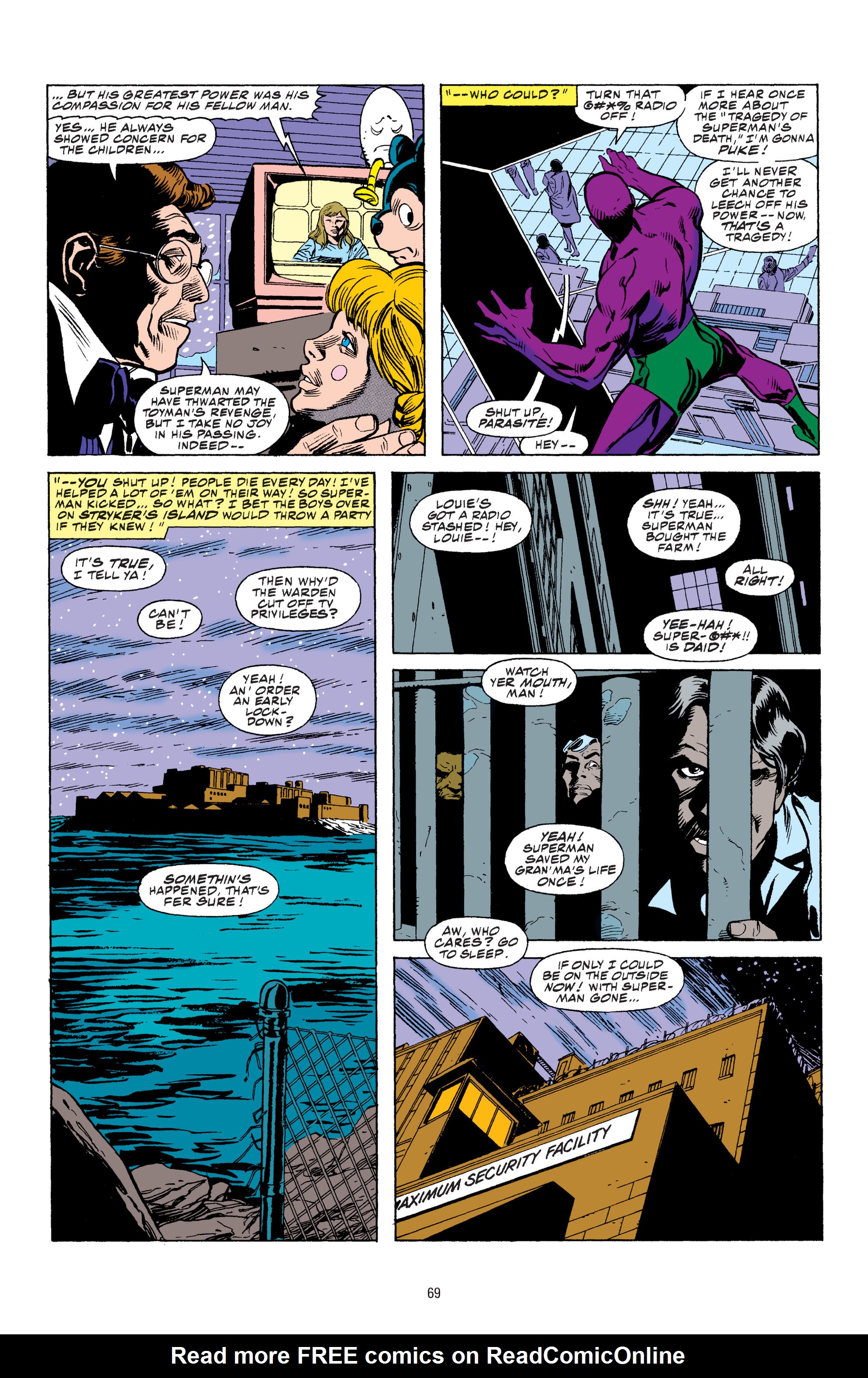 Read online Superman: The Death and Return of Superman Omnibus comic -  Issue # TPB (Part 3) - 24