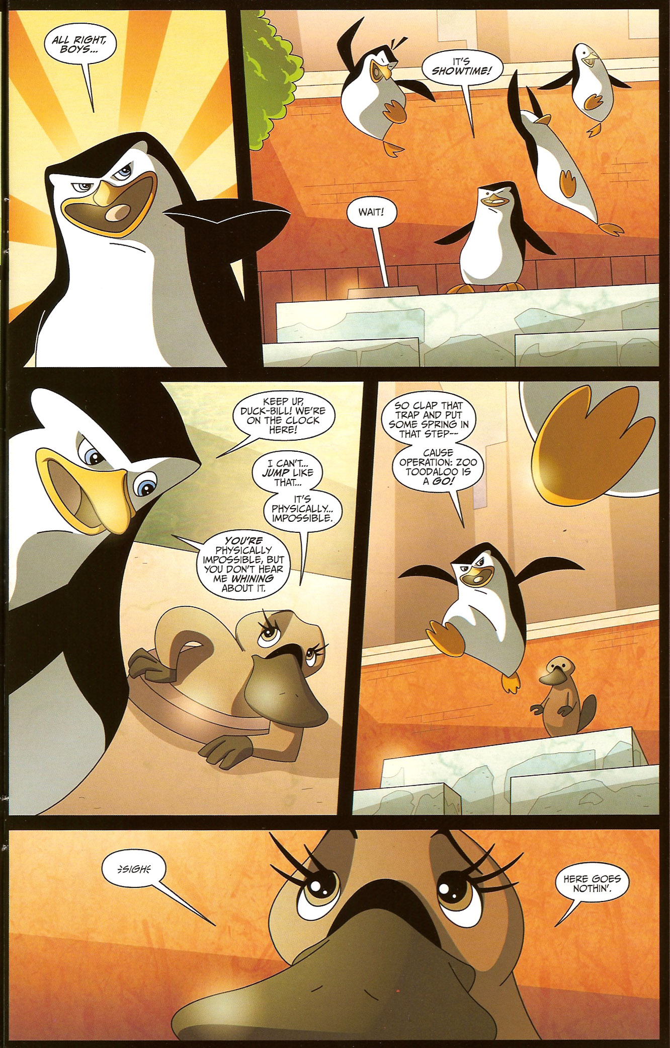 Read online Penguins of Madagascar comic -  Issue #1 - 11