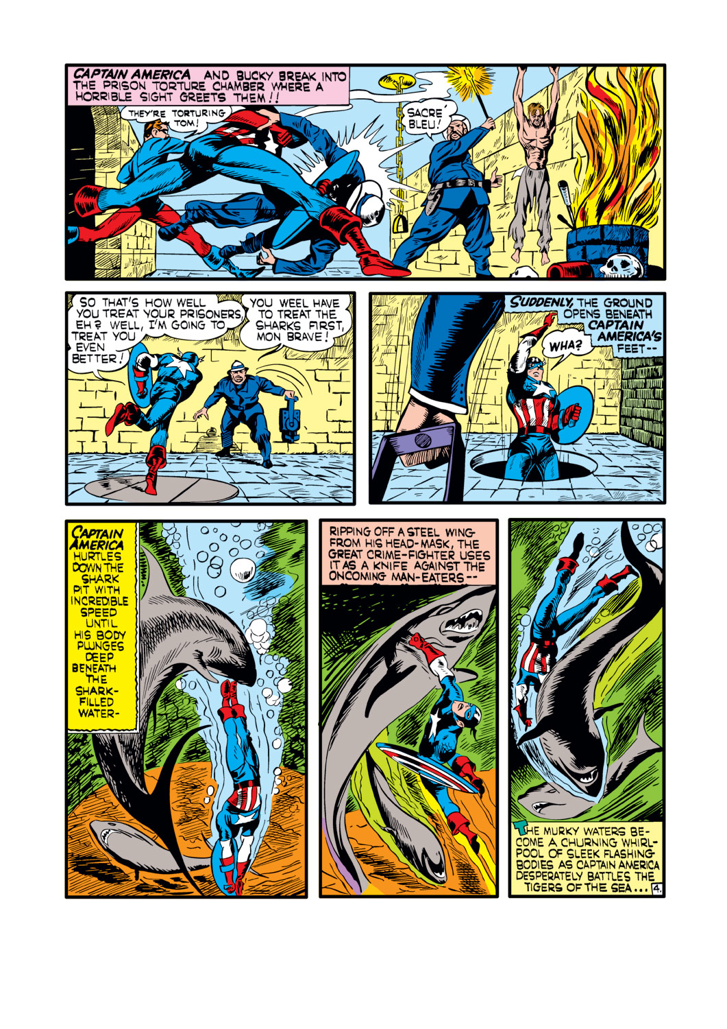 Read online Captain America Comics comic -  Issue #5 - 47