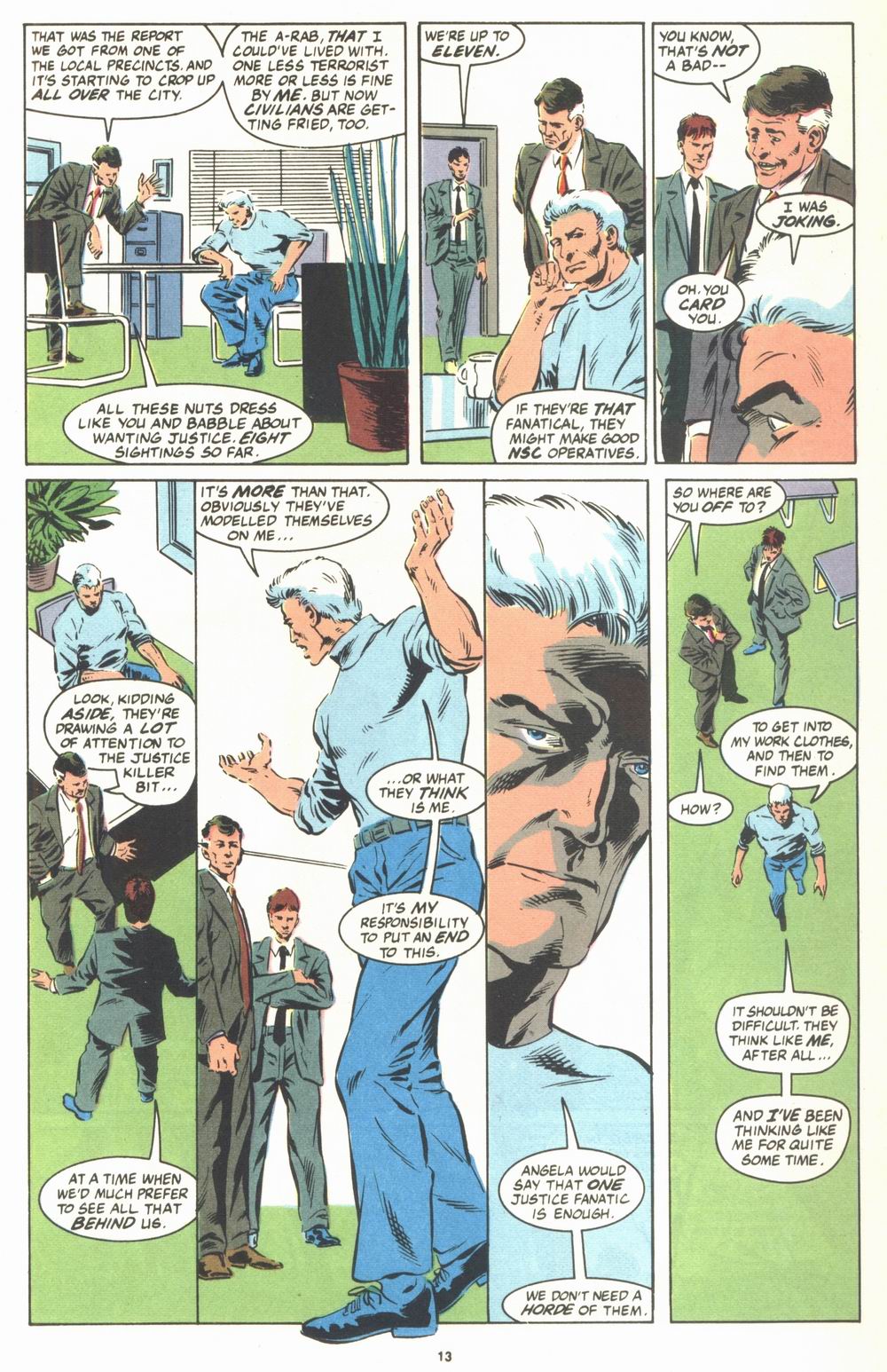 Read online Justice (1986) comic -  Issue #23 - 15