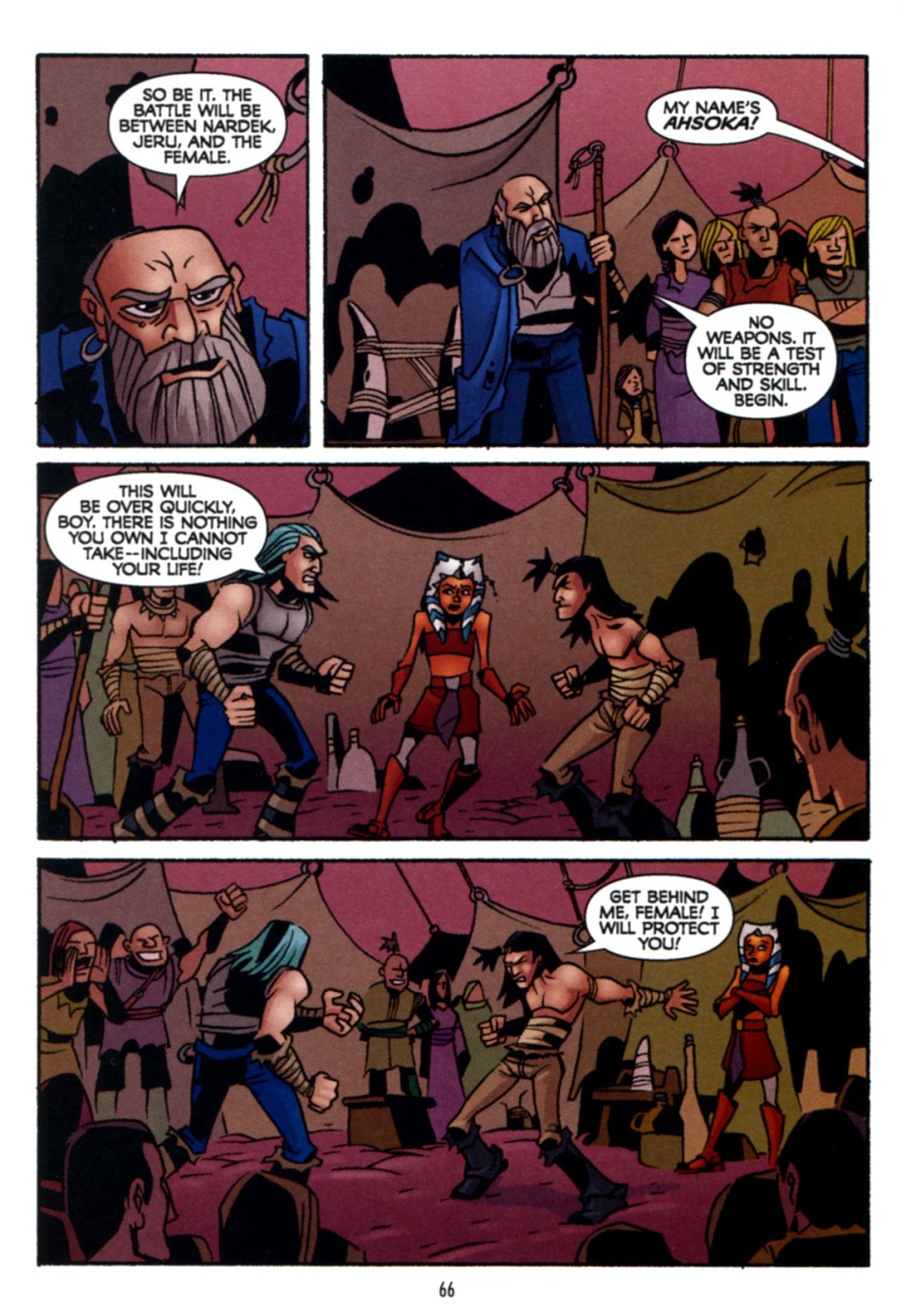 Star Wars: The Clone Wars - The Wind Raiders of Taloraan issue Full - Page 65