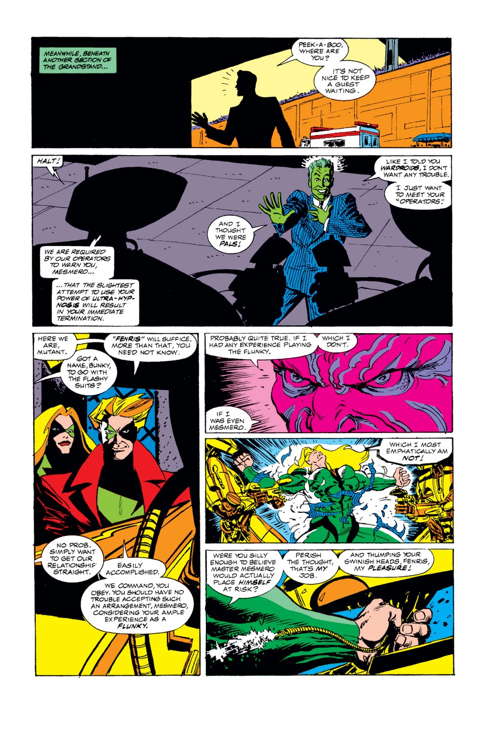 Read online Excalibur (1988) comic -  Issue #34 - 14